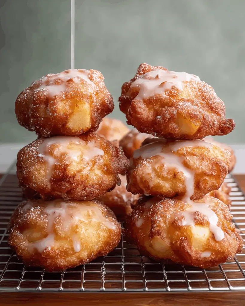 Air Fryer Apple Fritters