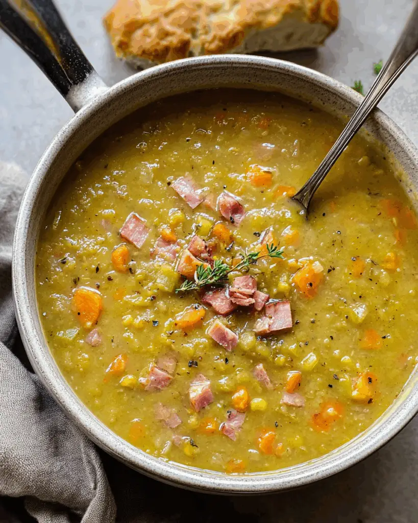 Split Pea Soup with Ham