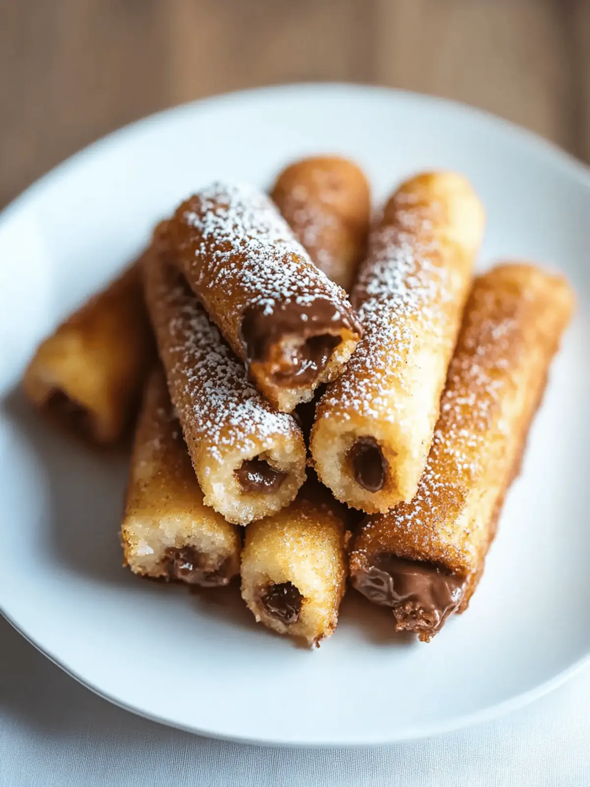 Irresistible Nutty Churro Bites with Nutella for Easy Indulgence