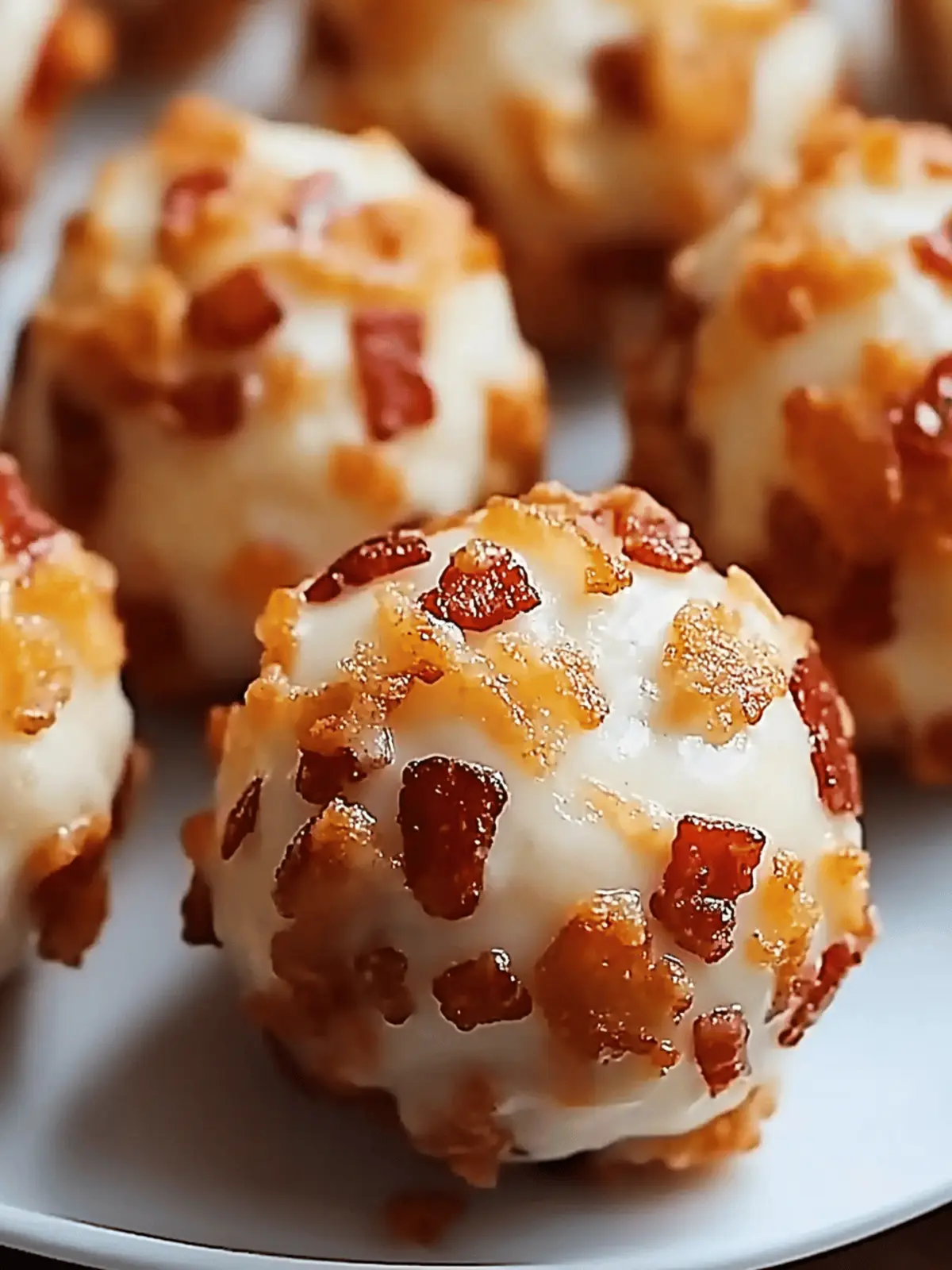 Mini Bacon Ranch Cheeseballs