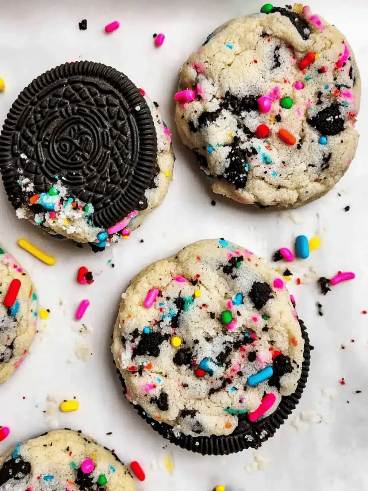 Funfetti Oreo Cookies
