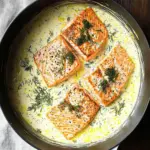 Salmon in Creamy Dill Sauce
