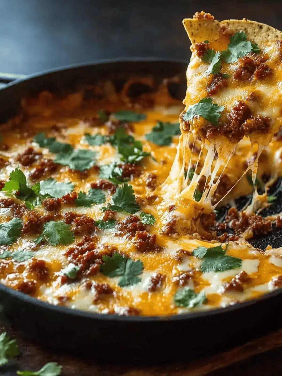Queso Fundido with Chorizo