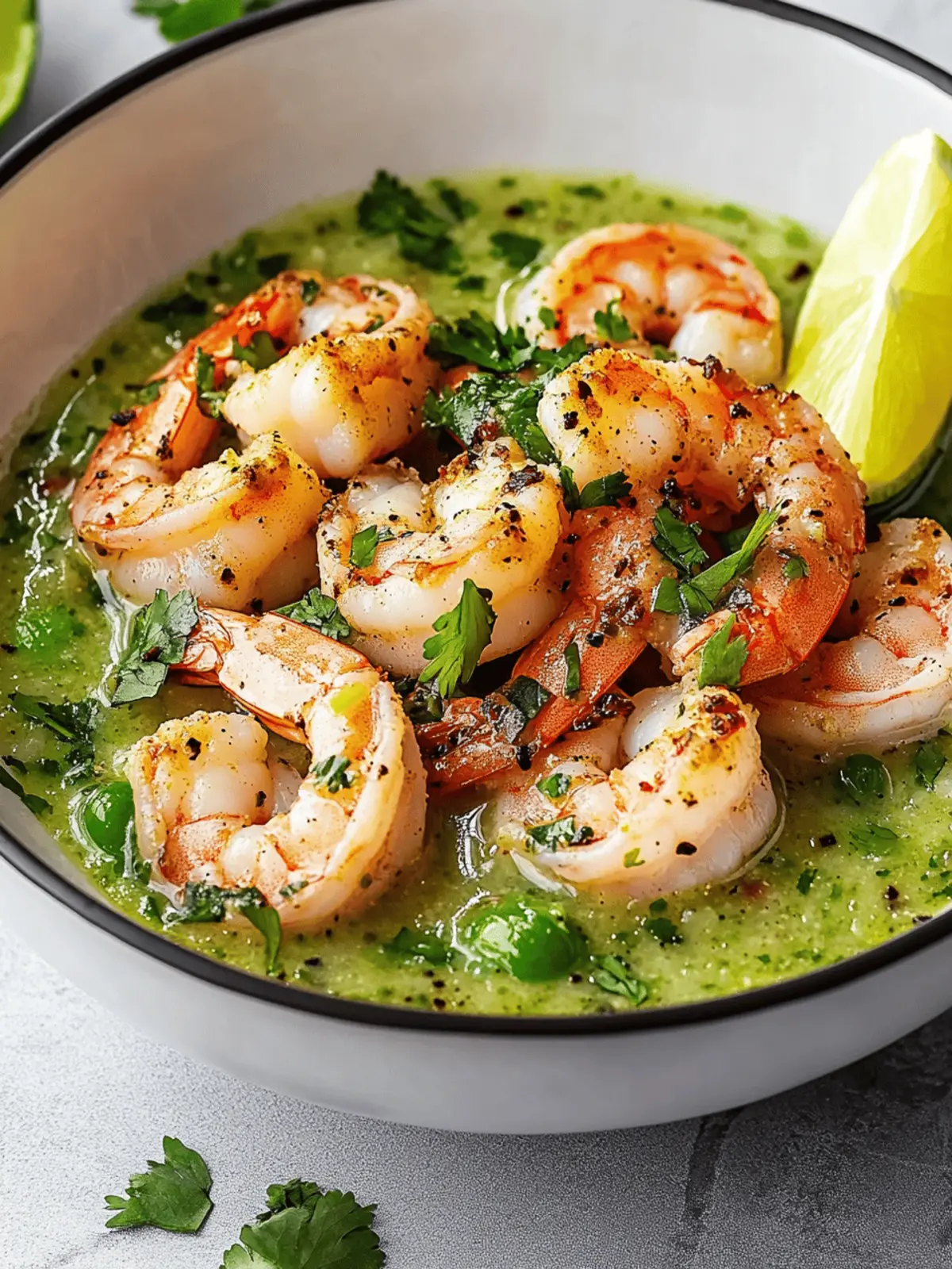 Shrimps in Culichi Salsa