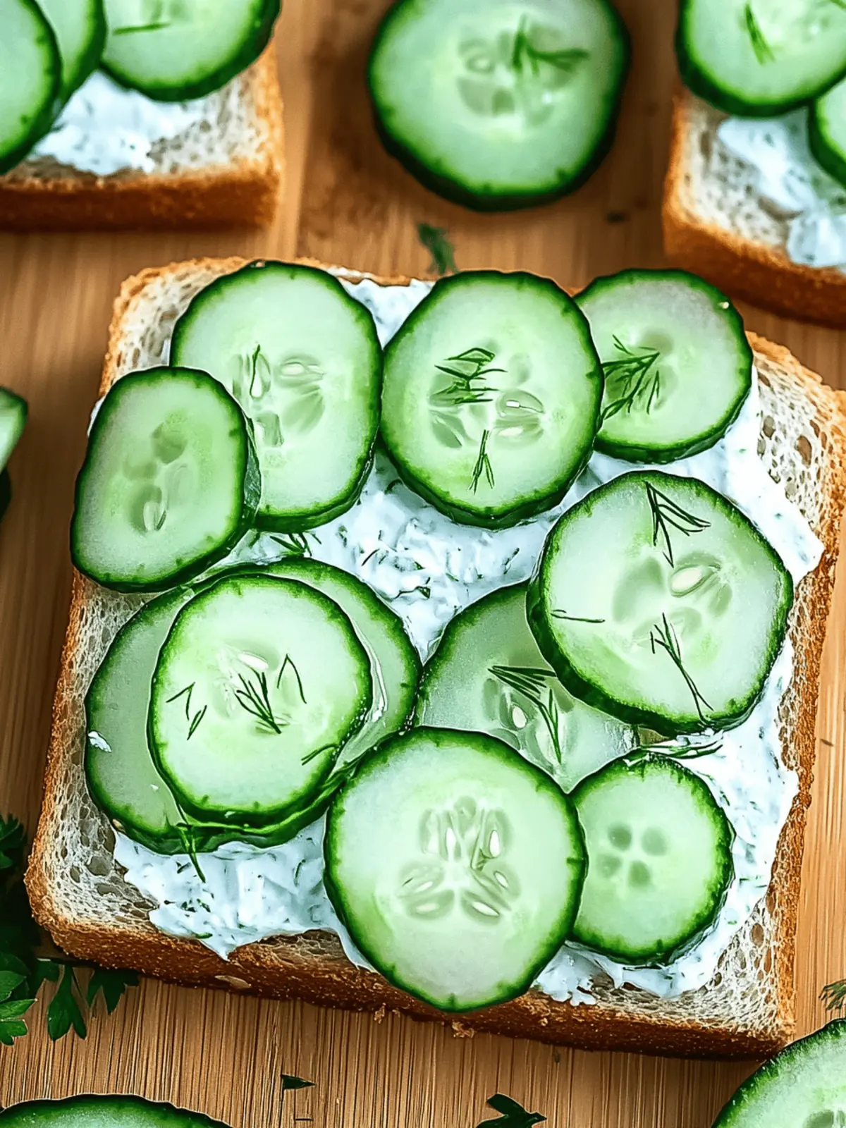 Cucumber Sandwiches