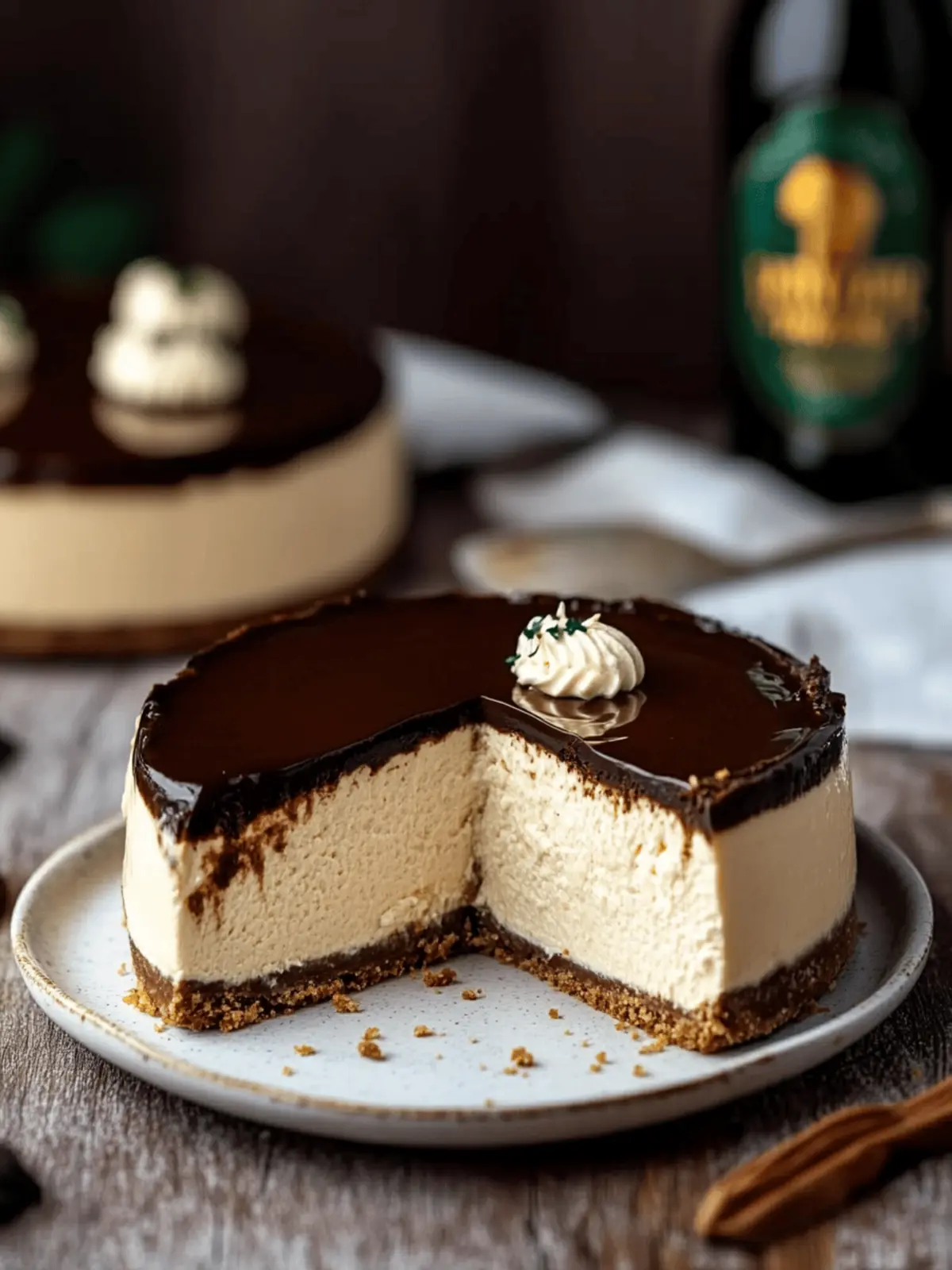 Baileys Irish Cream Cheesecake