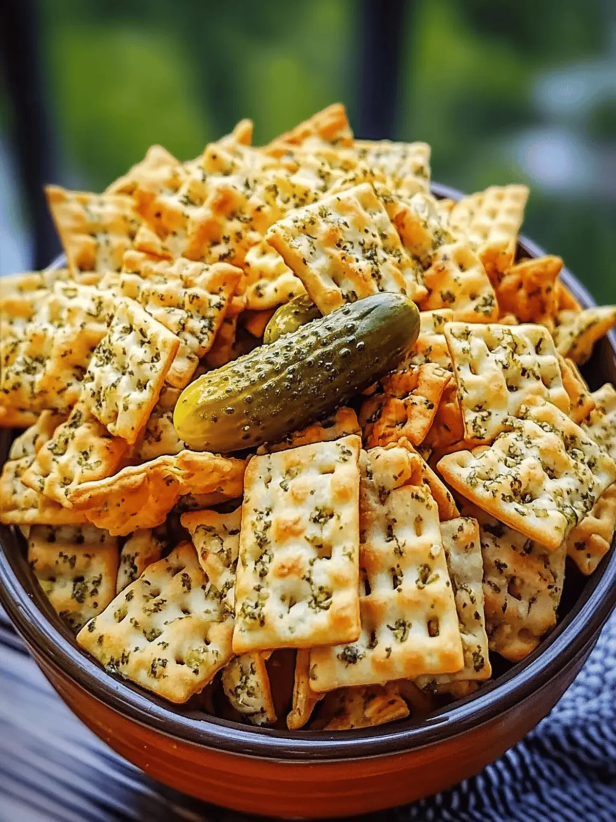 Dill Pickle Chex Mix