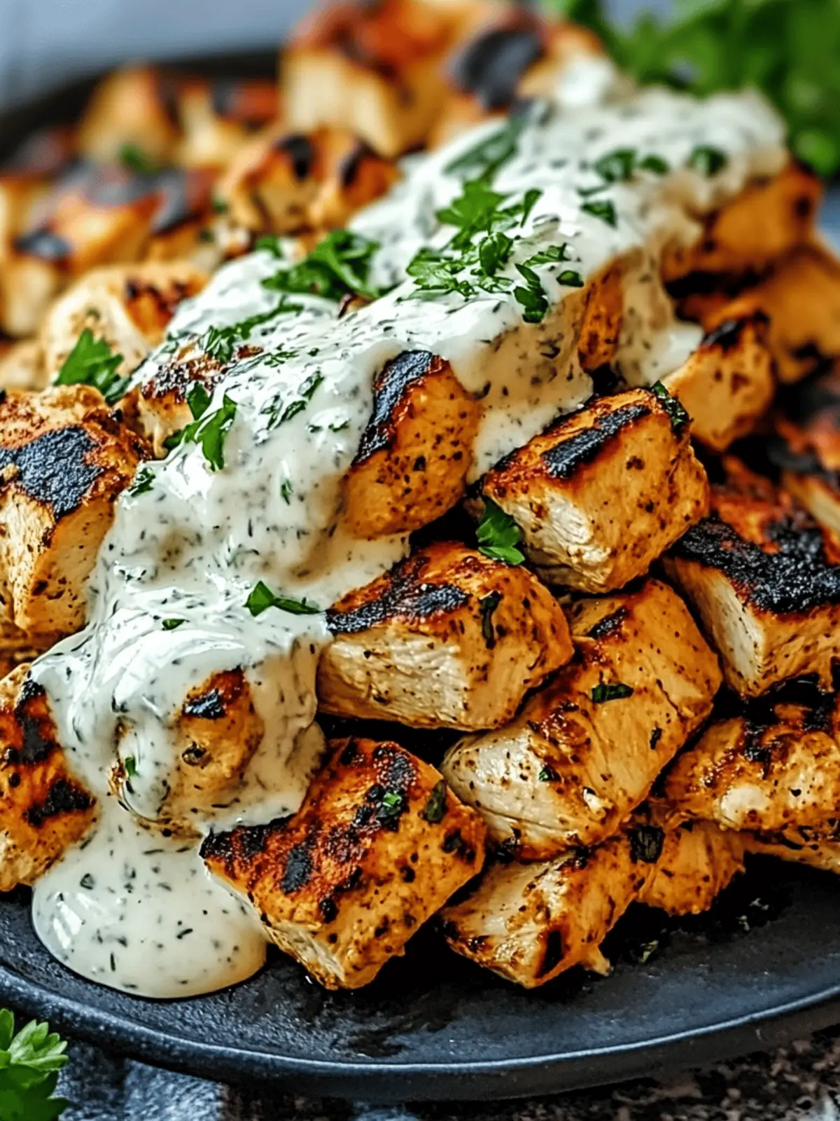 Chicken Shawarma with Garlic Sauce