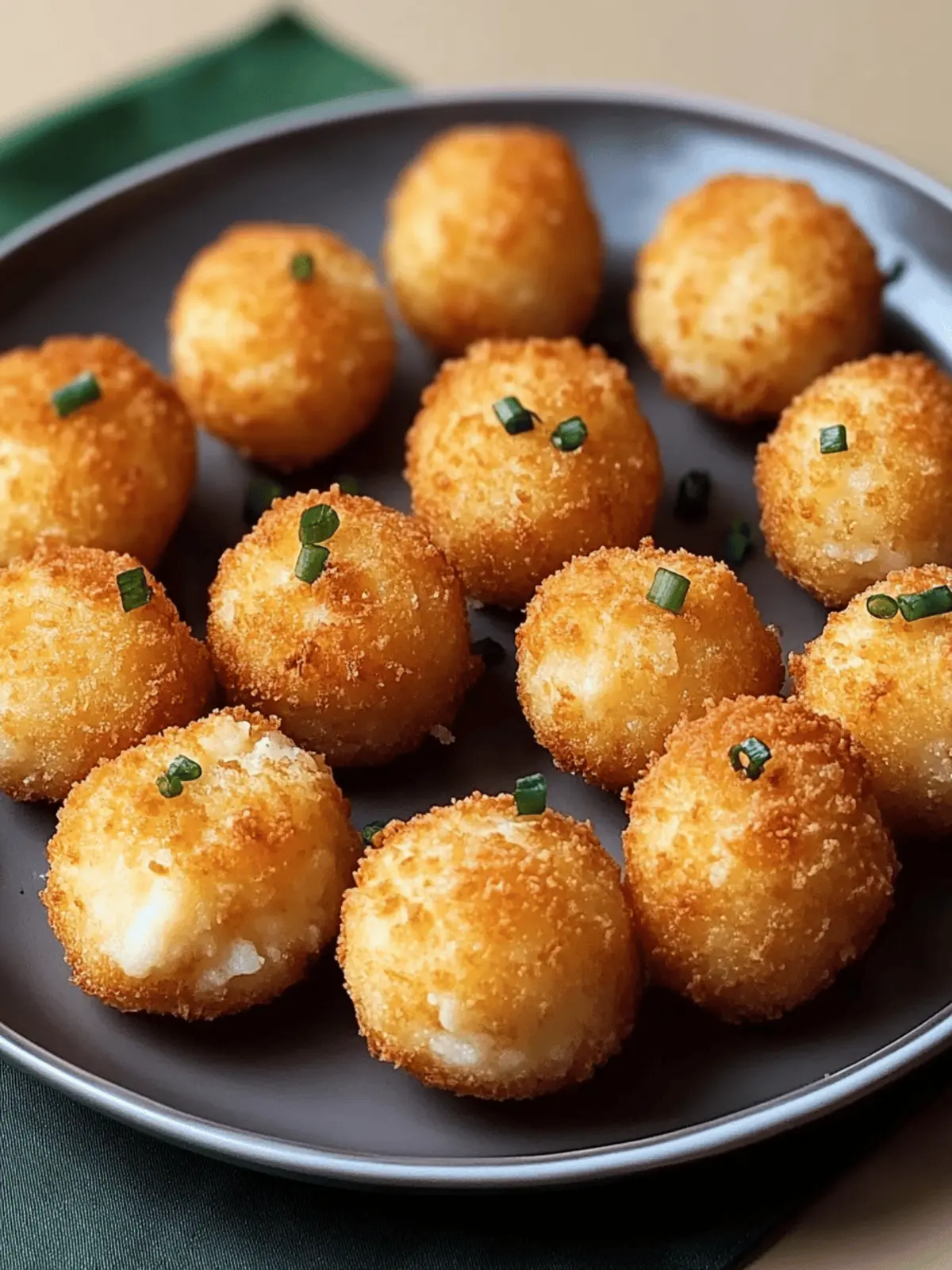 Fried Mashed Potato Balls: Crunchy Comfort Food Made Easy