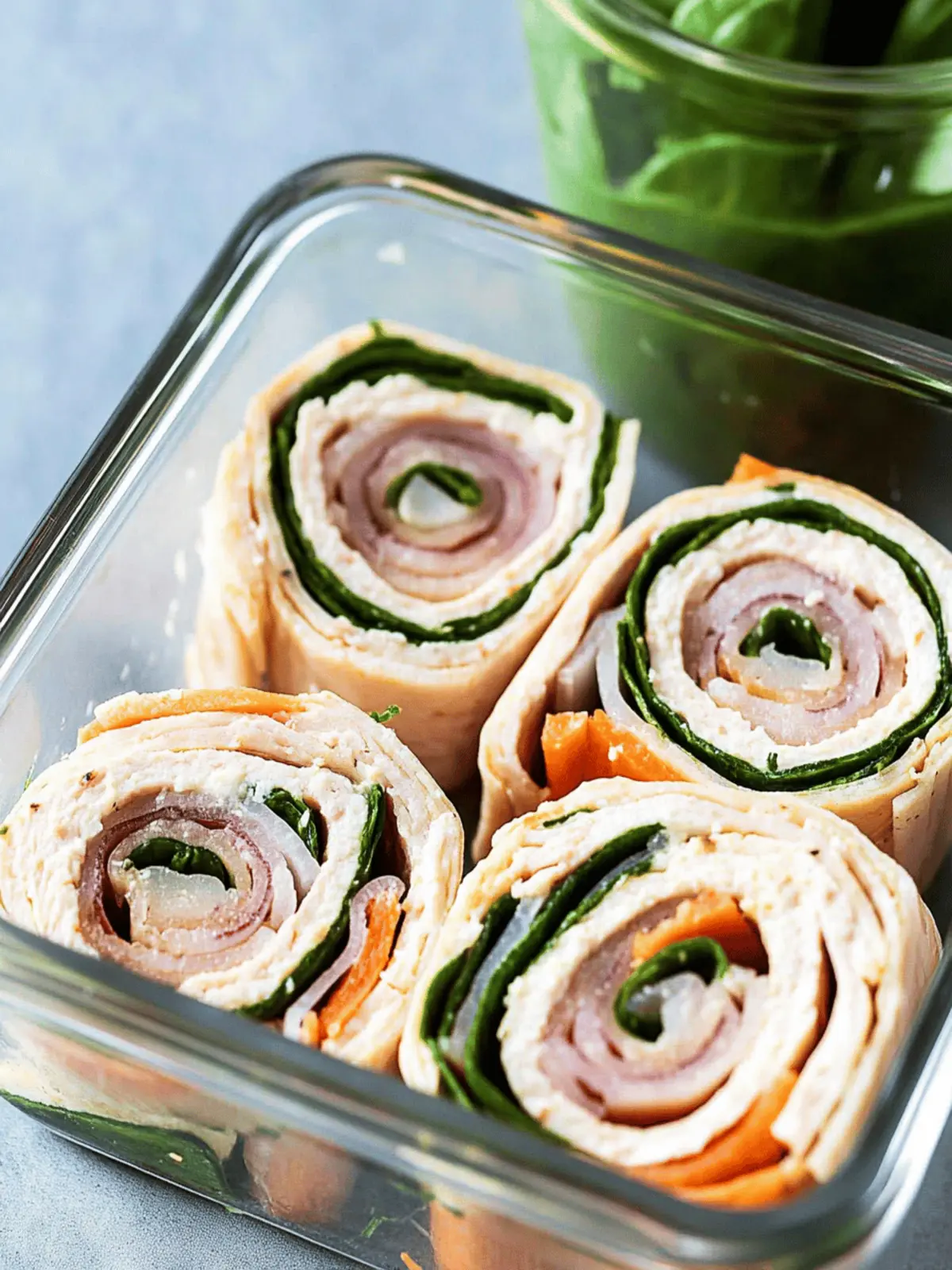 Turkey and Cheese Roll-Ups