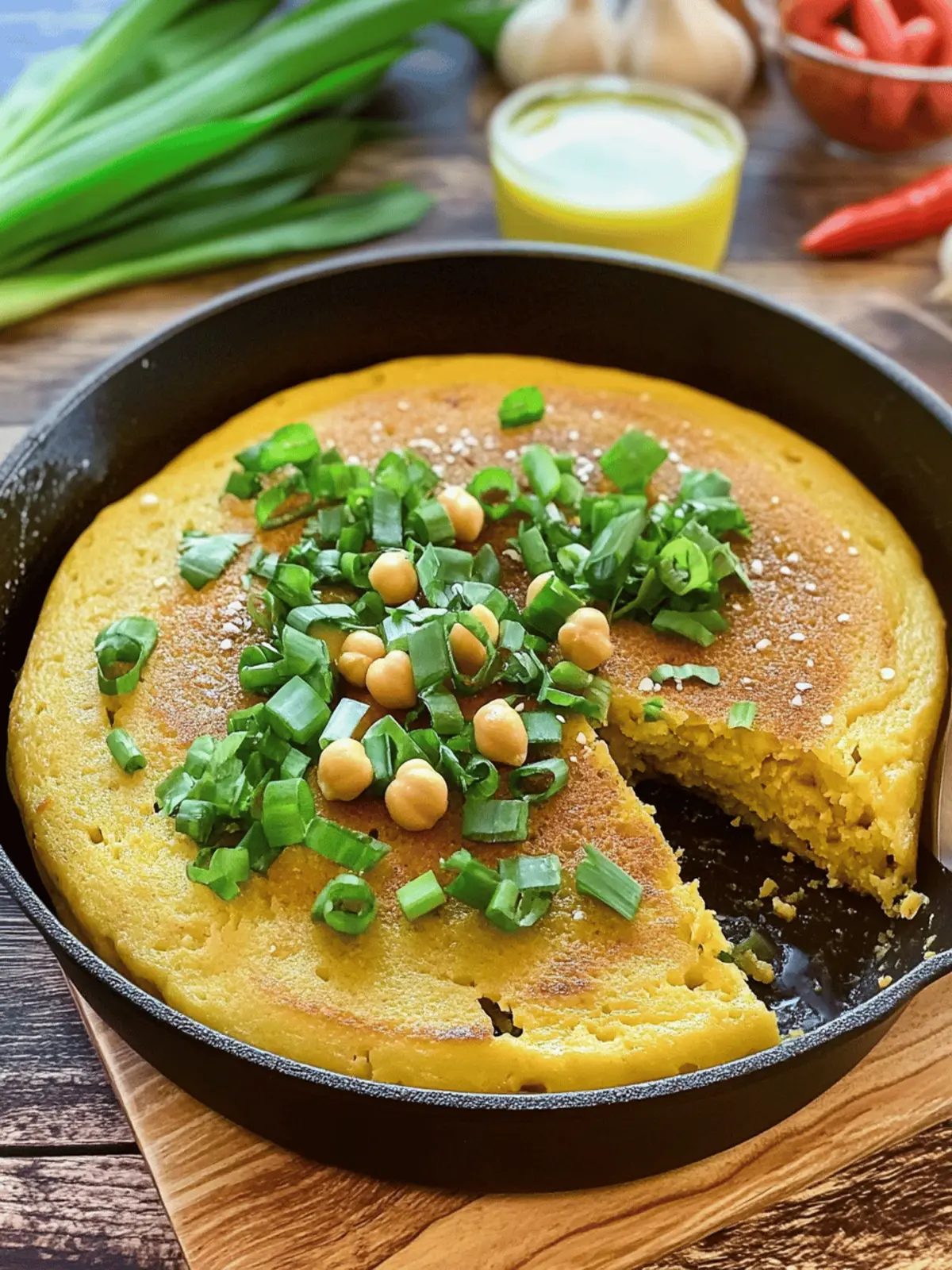 Crispy Farinata Recipe: Italian Chickpea Pancake Delight