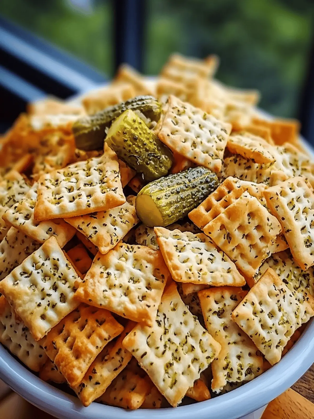 Dill Pickle Chex Mix