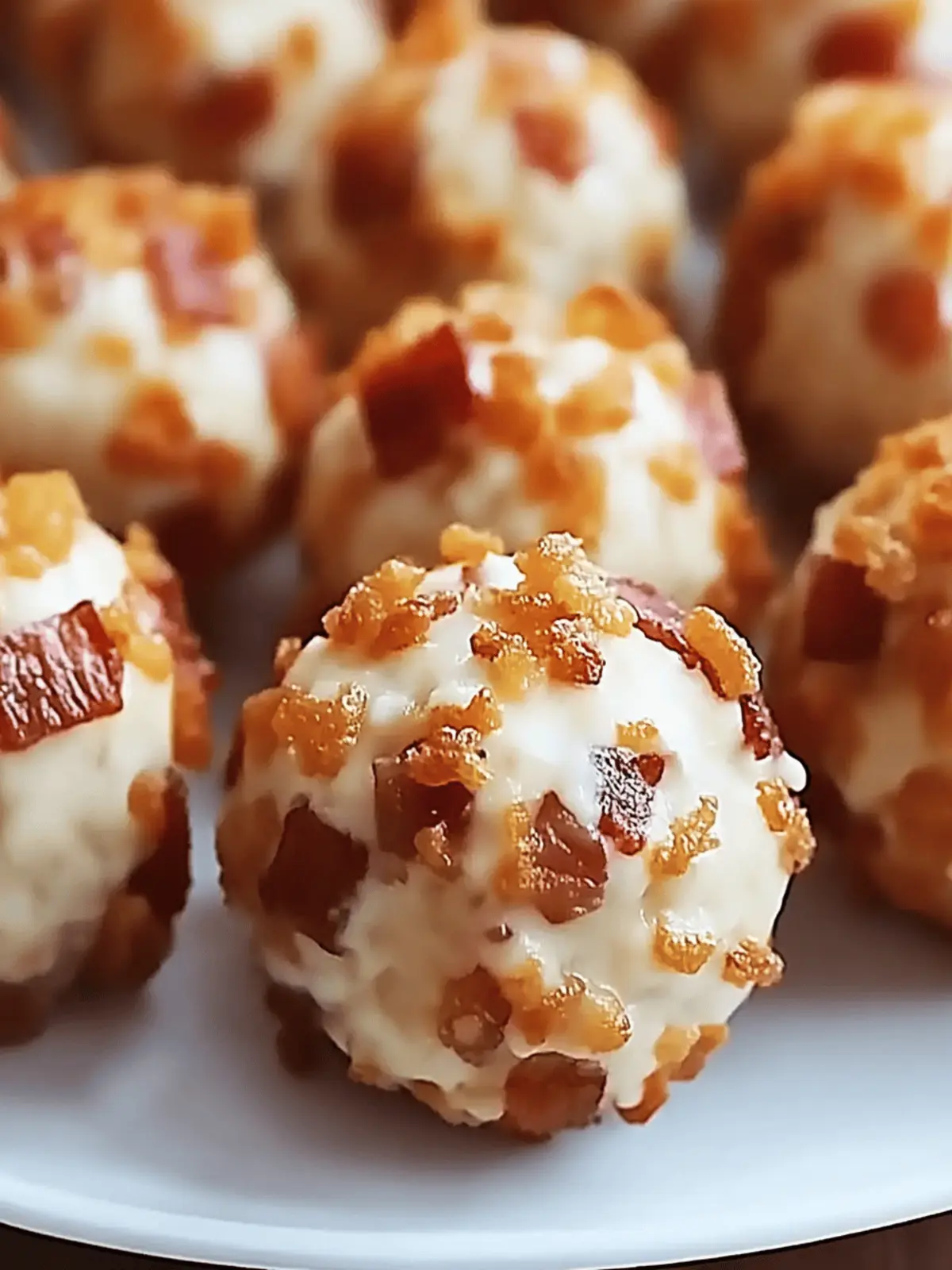 Mini Bacon Ranch Cheeseballs