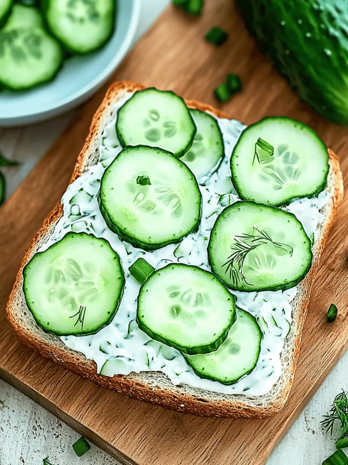 Cucumber Sandwiches