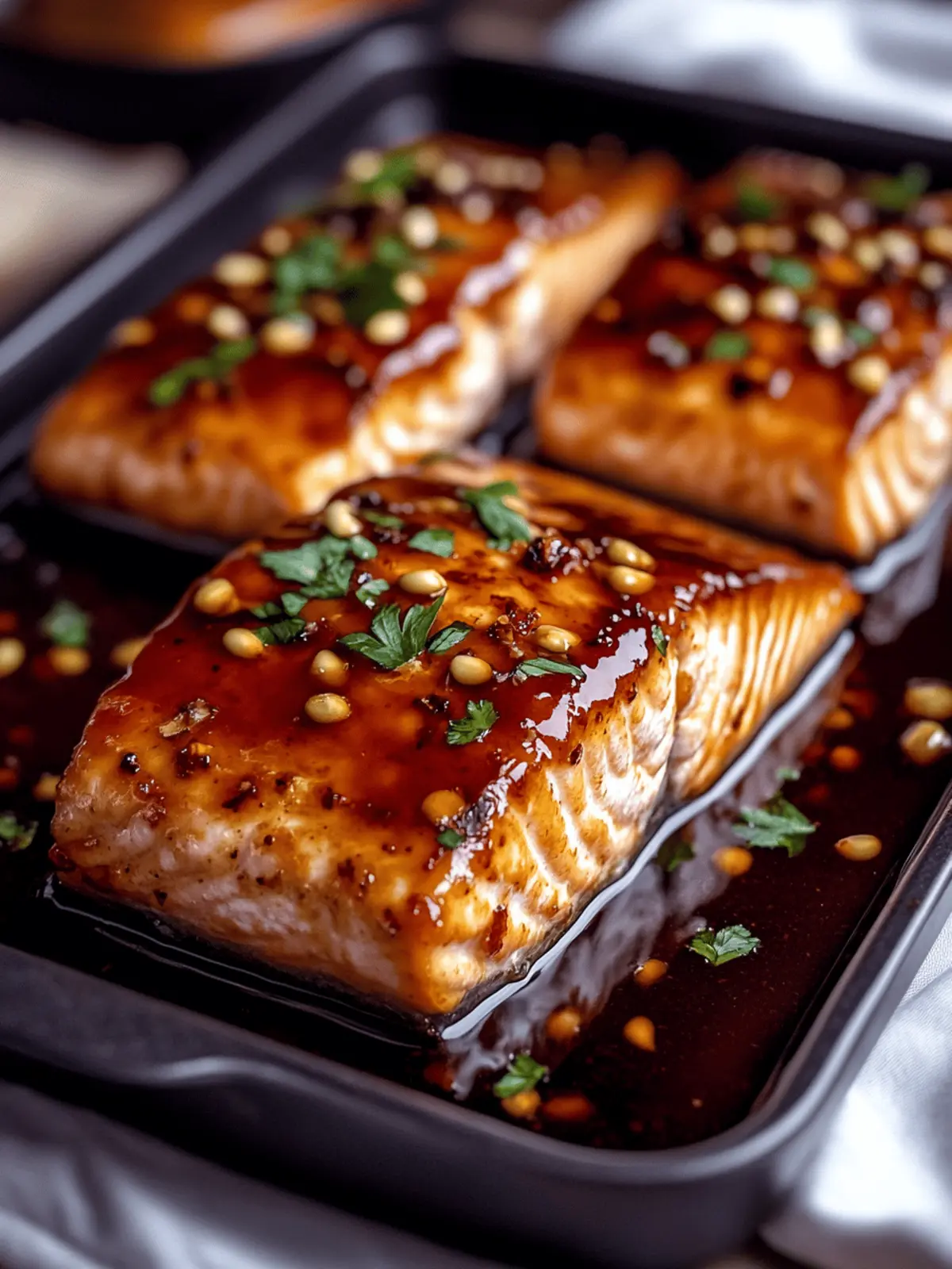Crispy Honey Garlic Glazed Salmon for Effortless Dinner Bliss