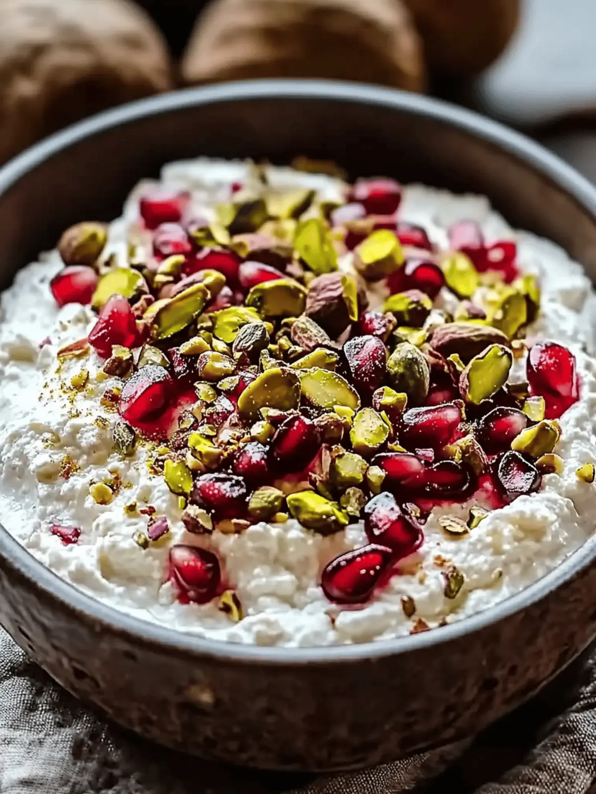 Pomegranate Pistachio Whipped Feta