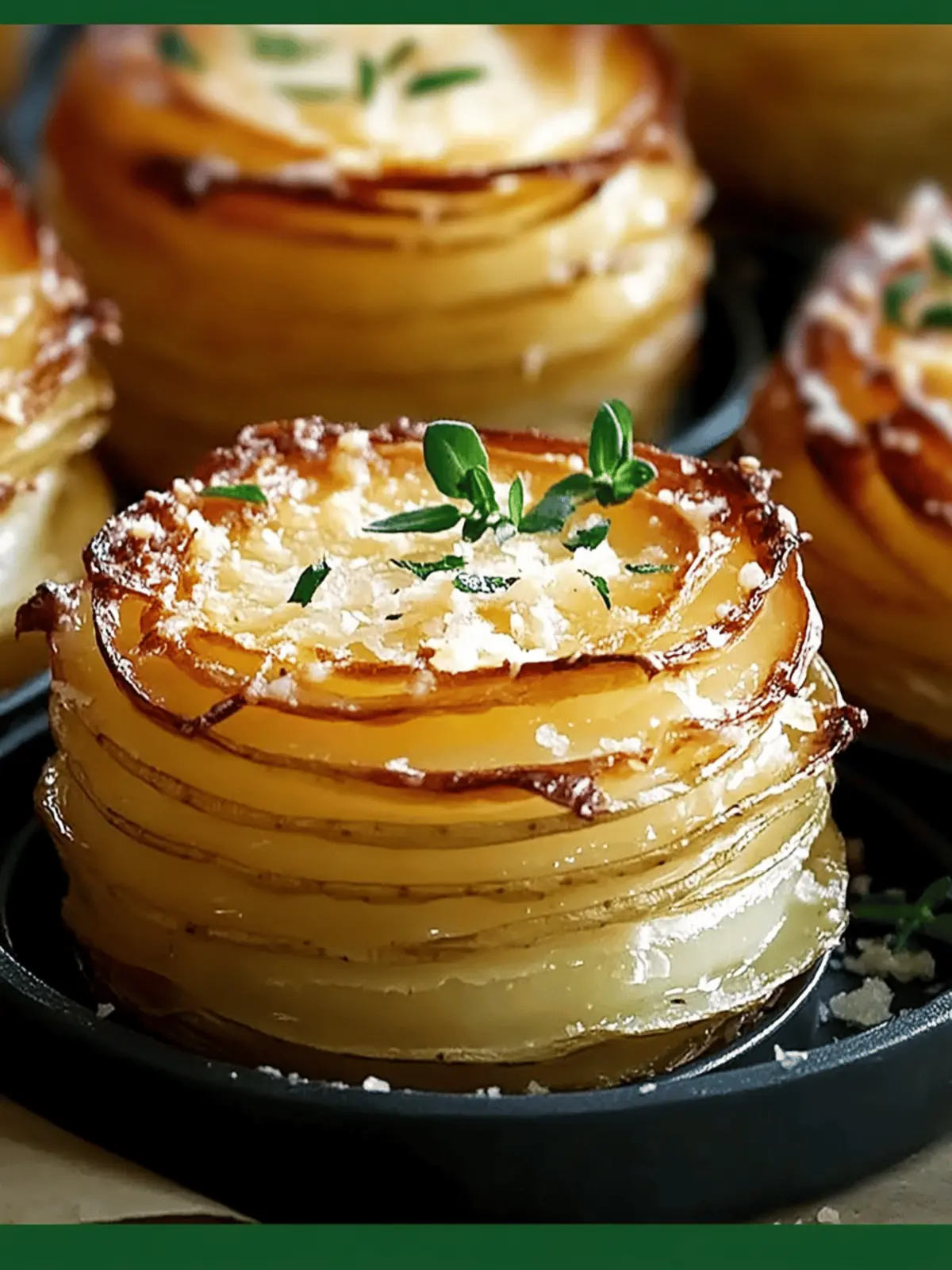 Parmesan Potato Stacks