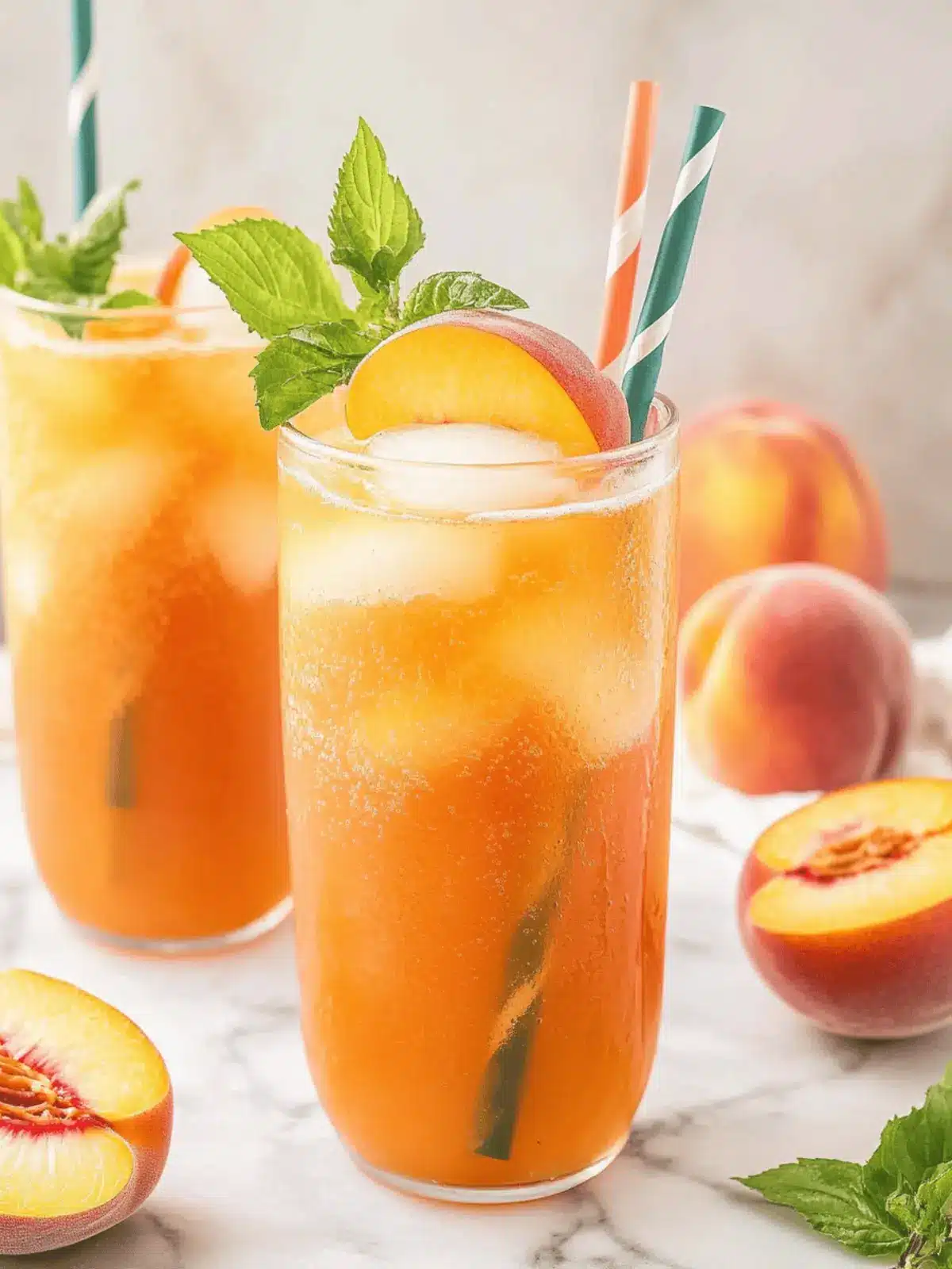 Southern Peach Tea