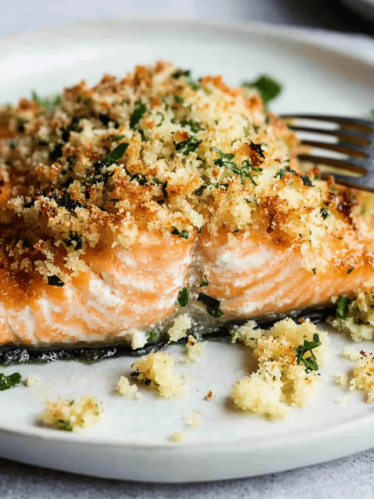 Panko Crusted Salmon