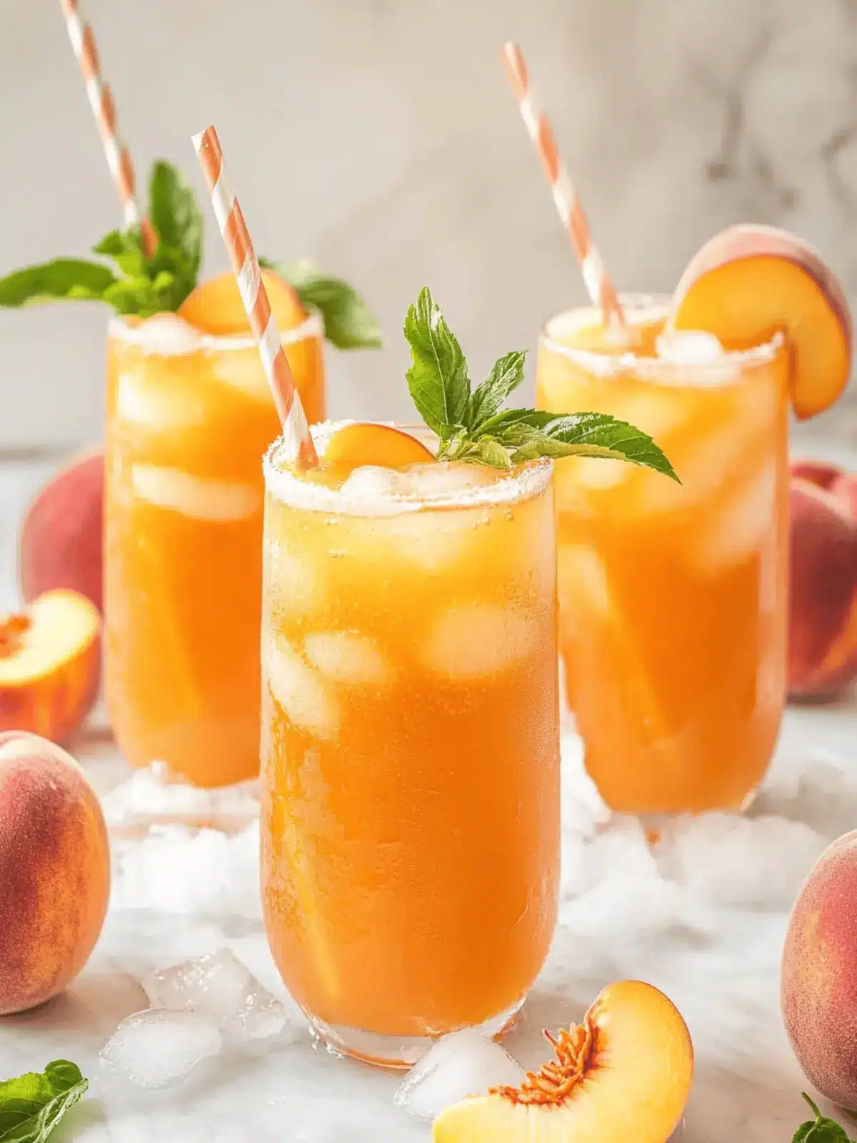 Southern Peach Tea