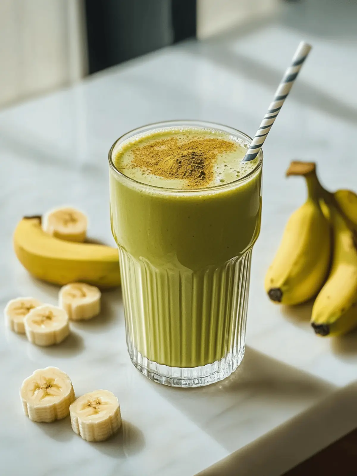Banana Matcha Smoothie