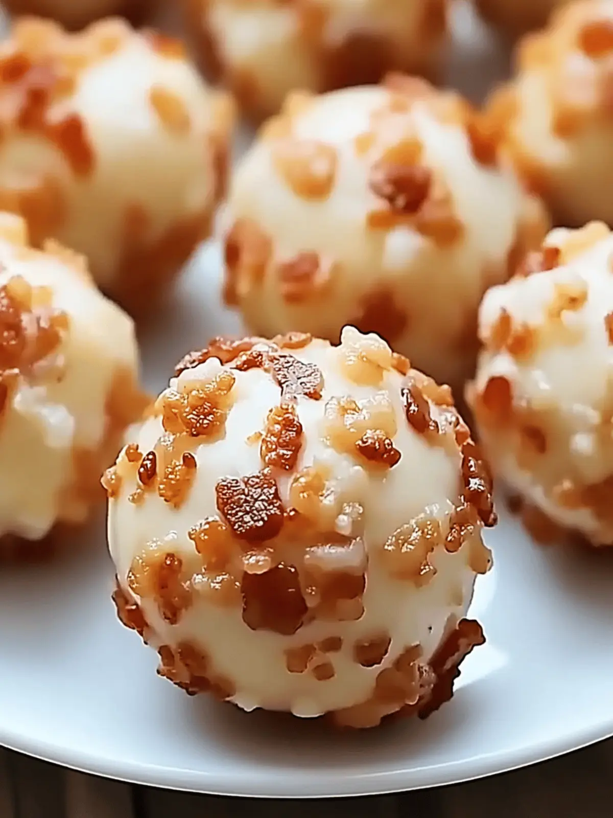 Mini Bacon Ranch Cheeseballs