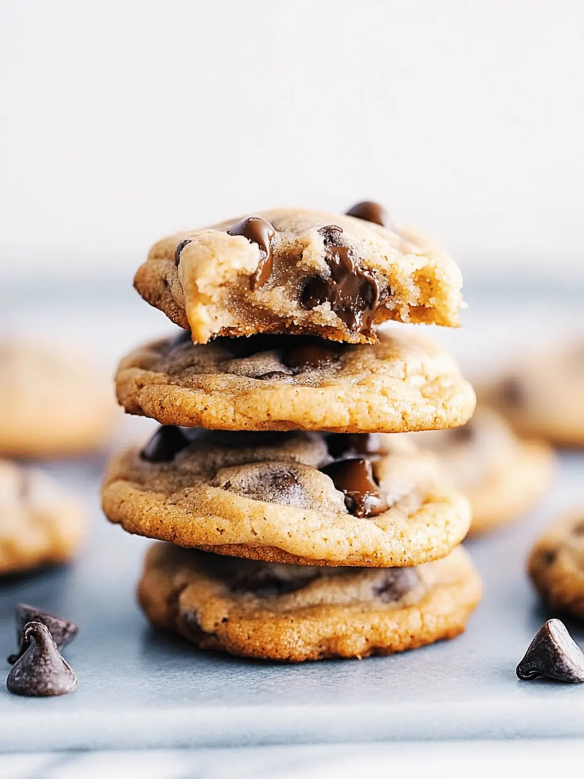 Chocolate Chip Pudding Cookies