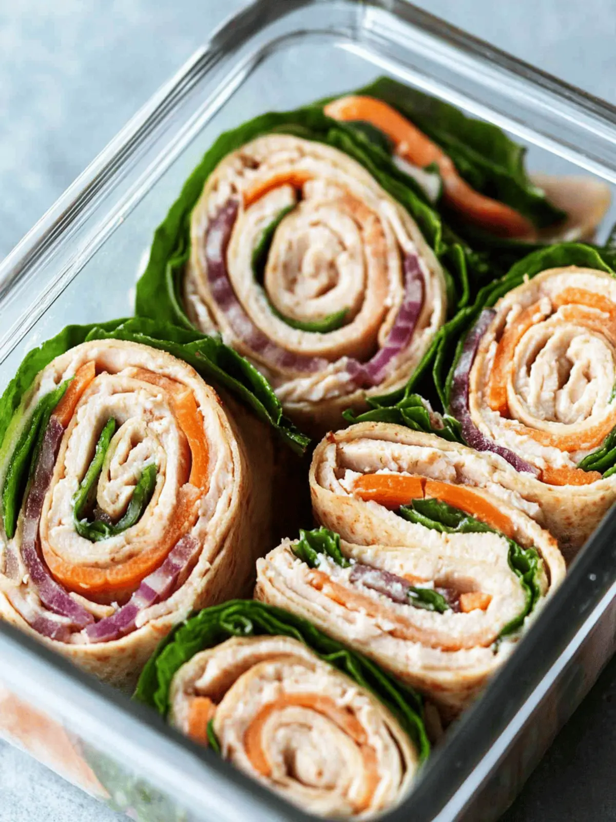 Turkey and Cheese Roll-Ups
