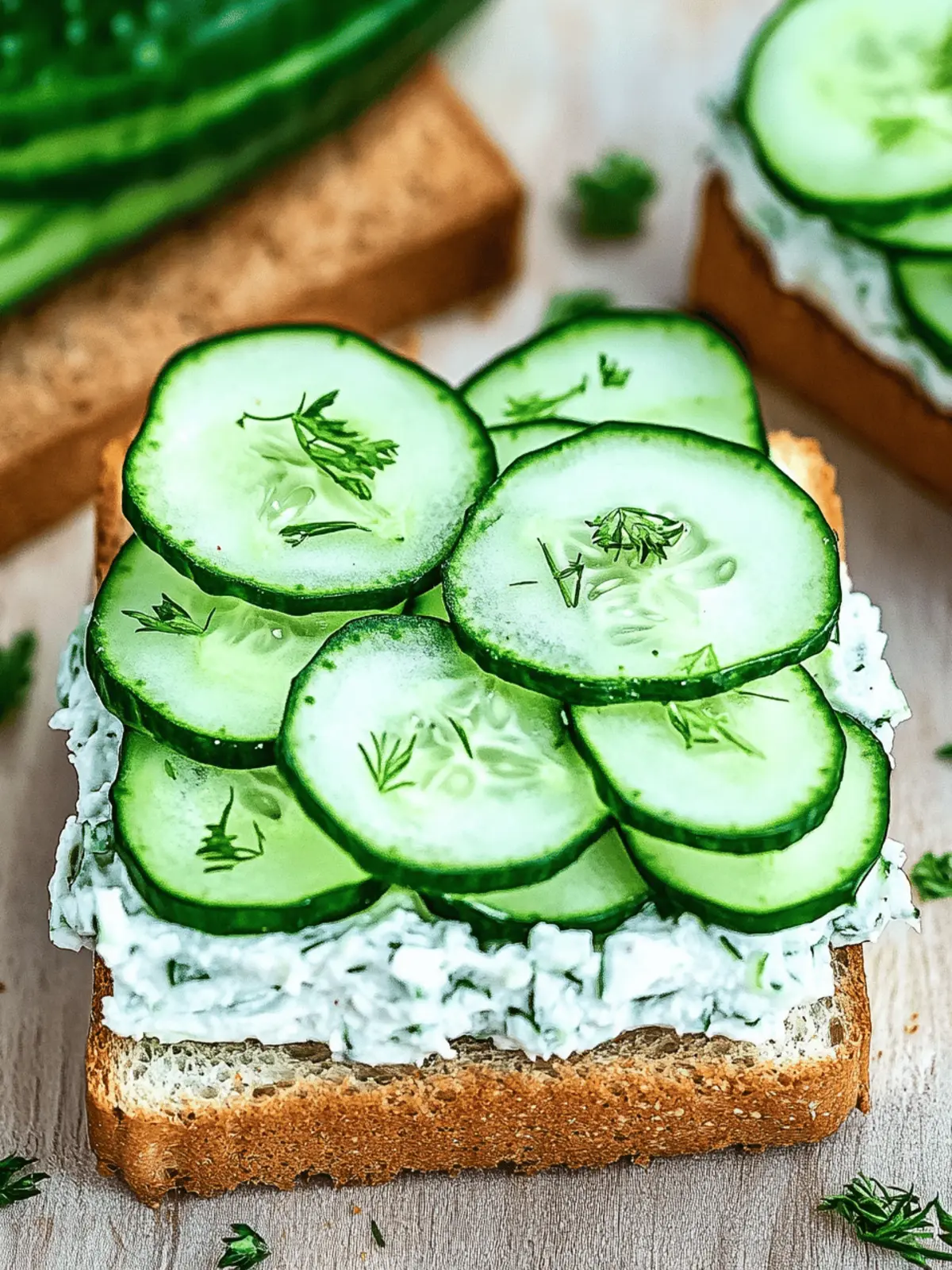 Cucumber Sandwiches