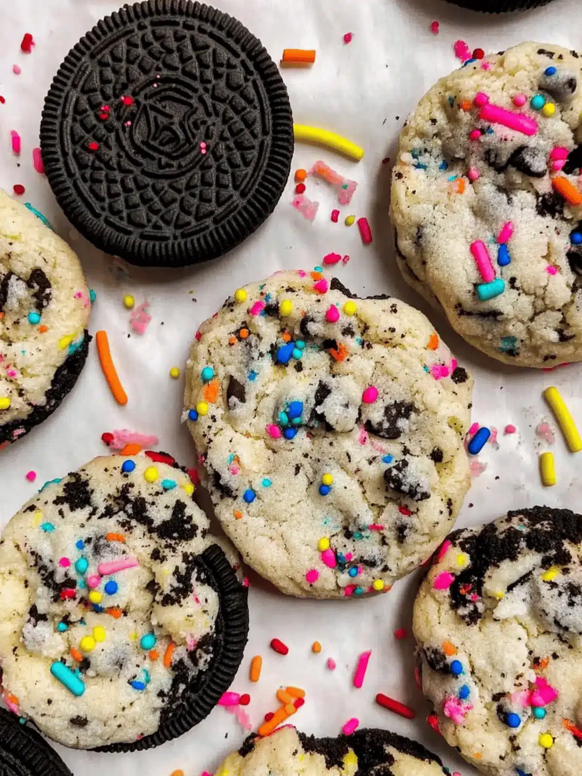 Funfetti Oreo Cookies