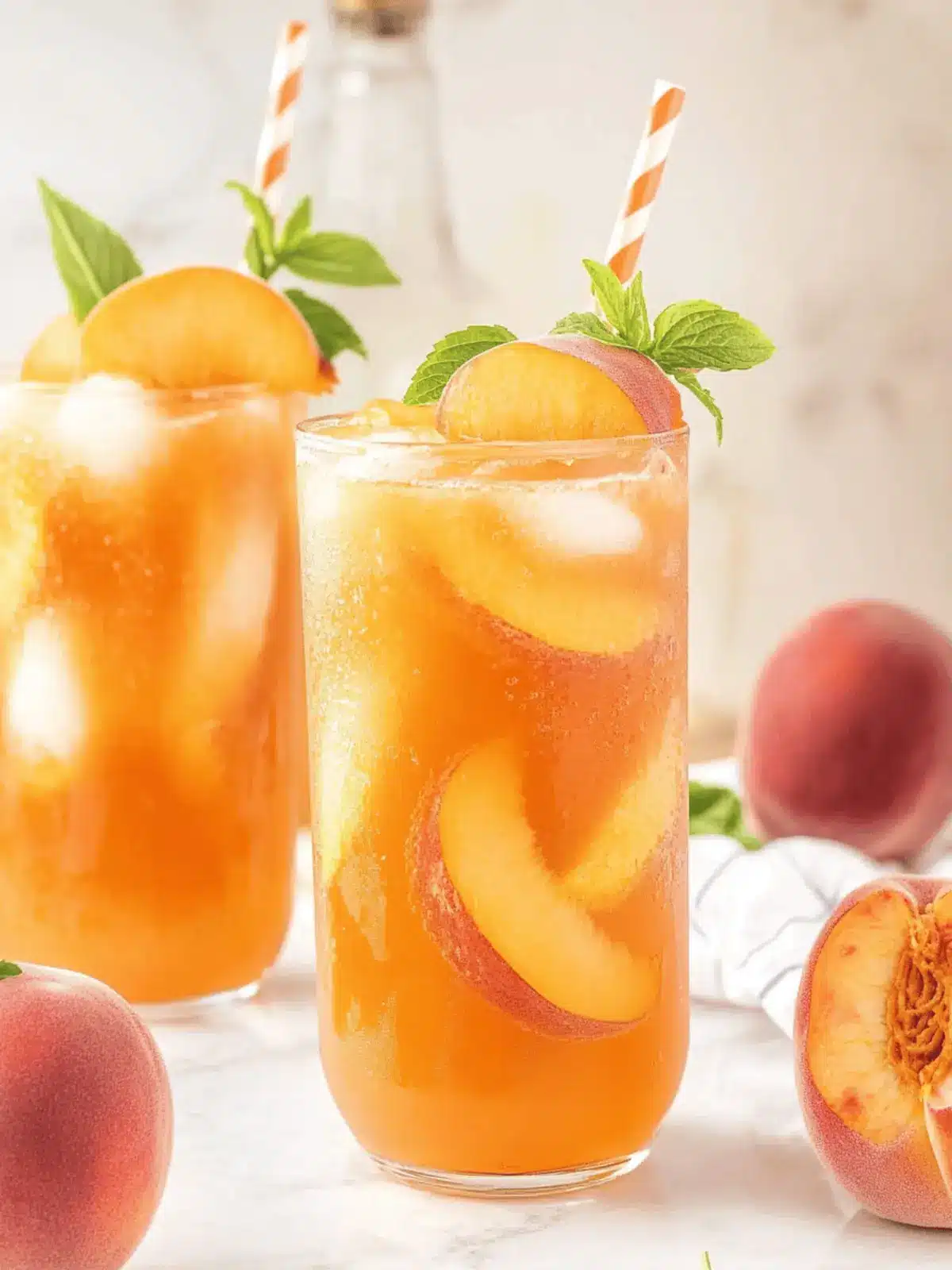 Southern Peach Tea