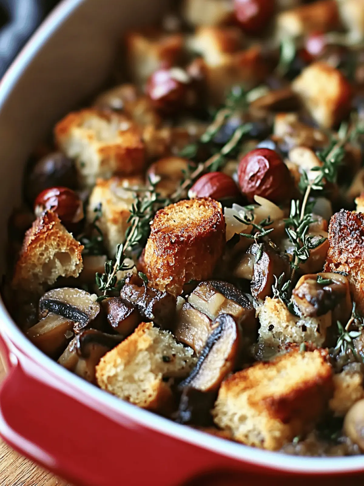Mushroom and Chestnut Stuffing