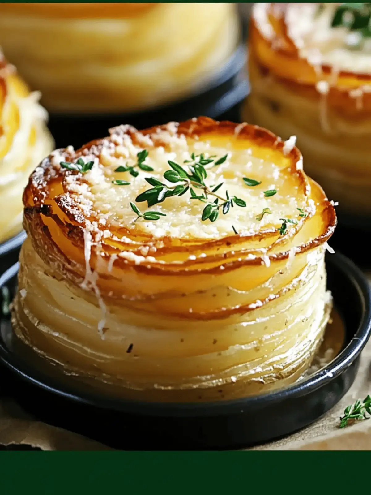 Parmesan Potato Stacks