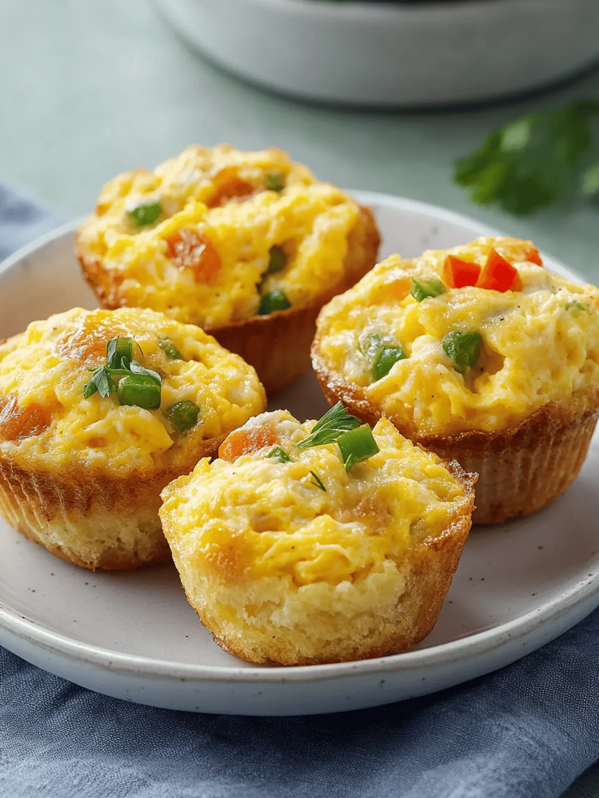 Savory Scrambled Egg Muffins for Easy Meal Prep Delight