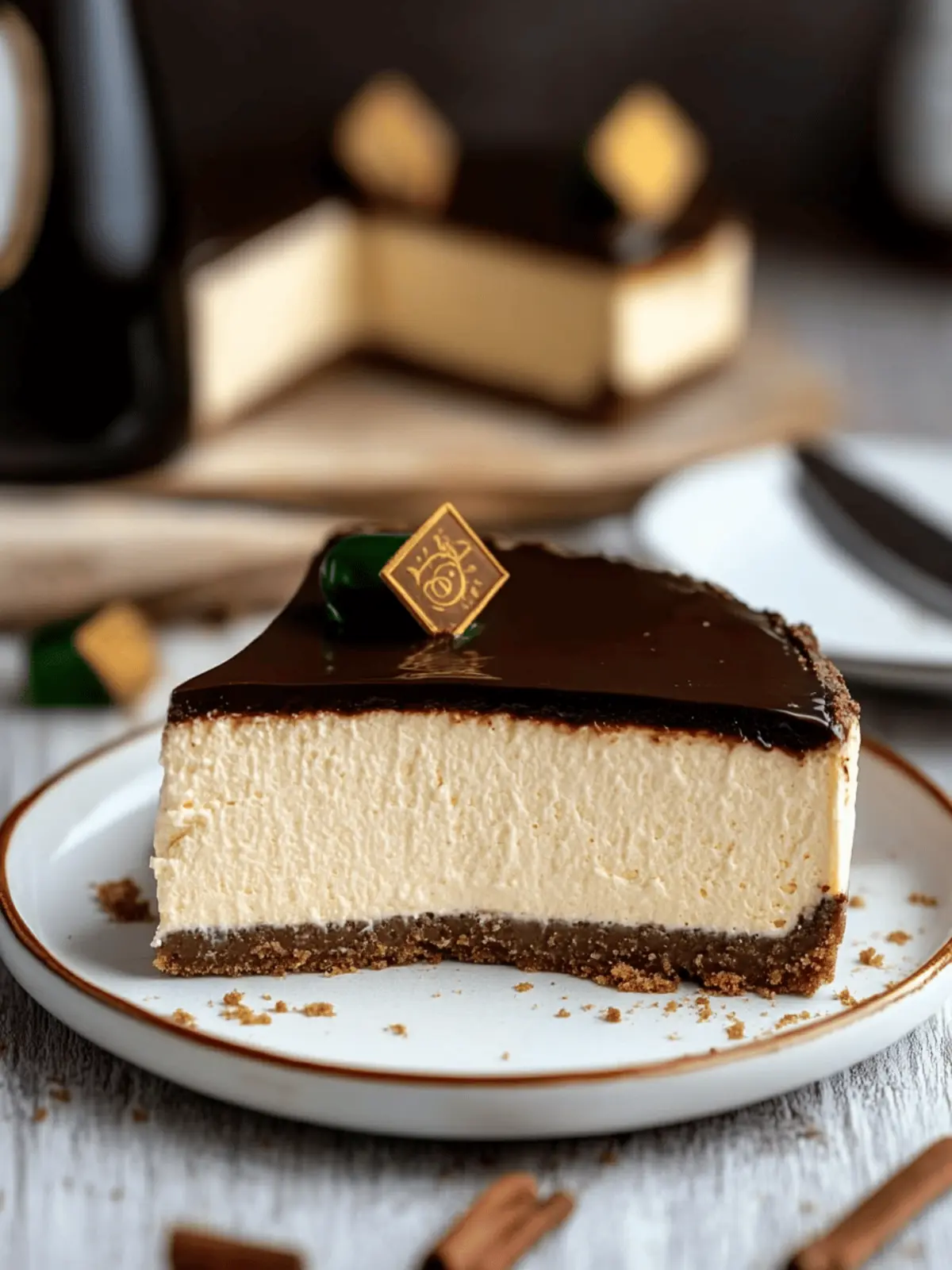 Baileys Irish Cream Cheesecake