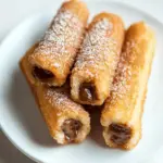 Nutty Churro Bites with Nutella
