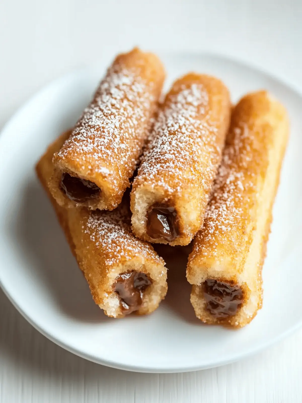 Nutty Churro Bites with Nutella