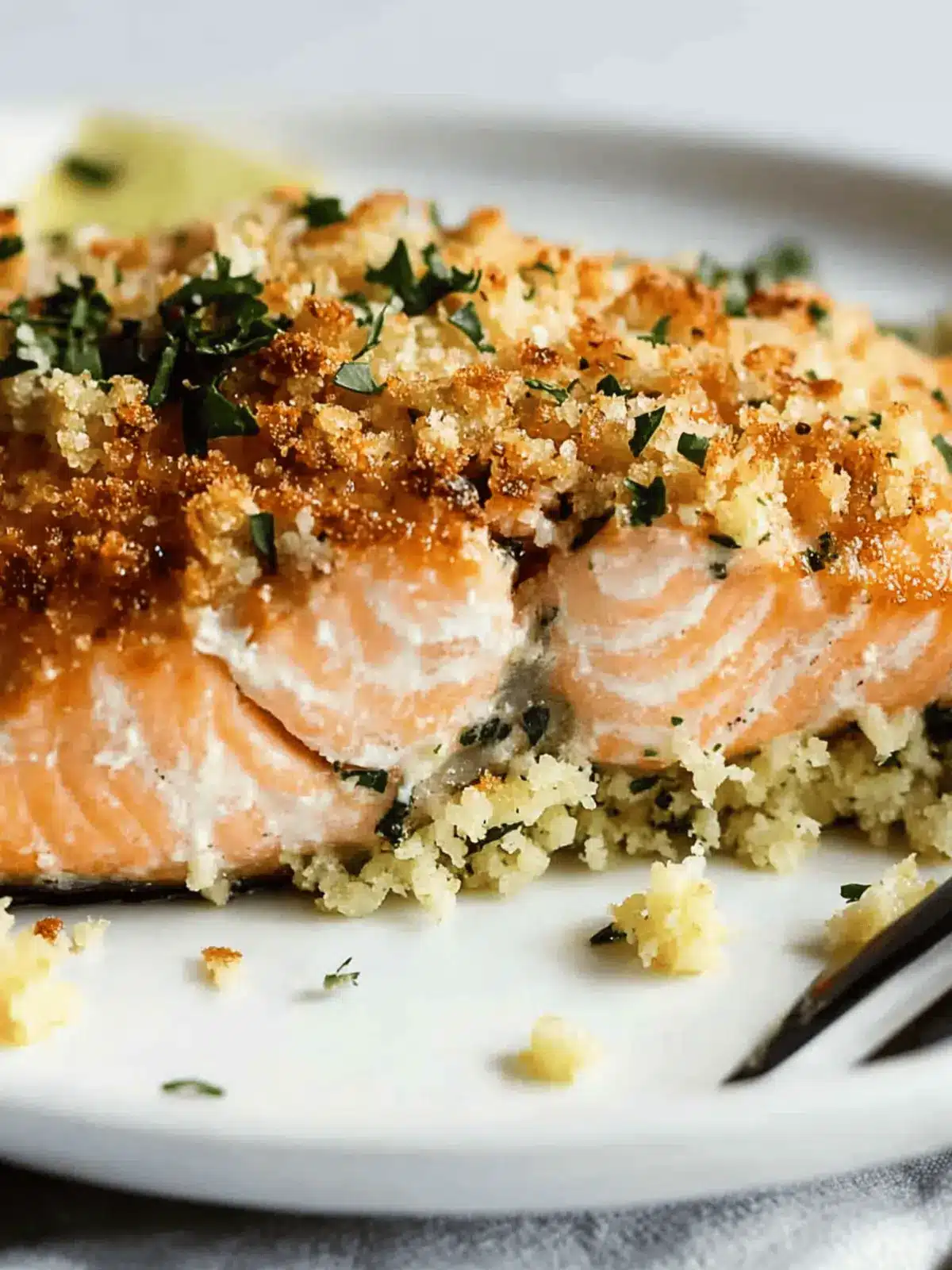 Panko Crusted Salmon
