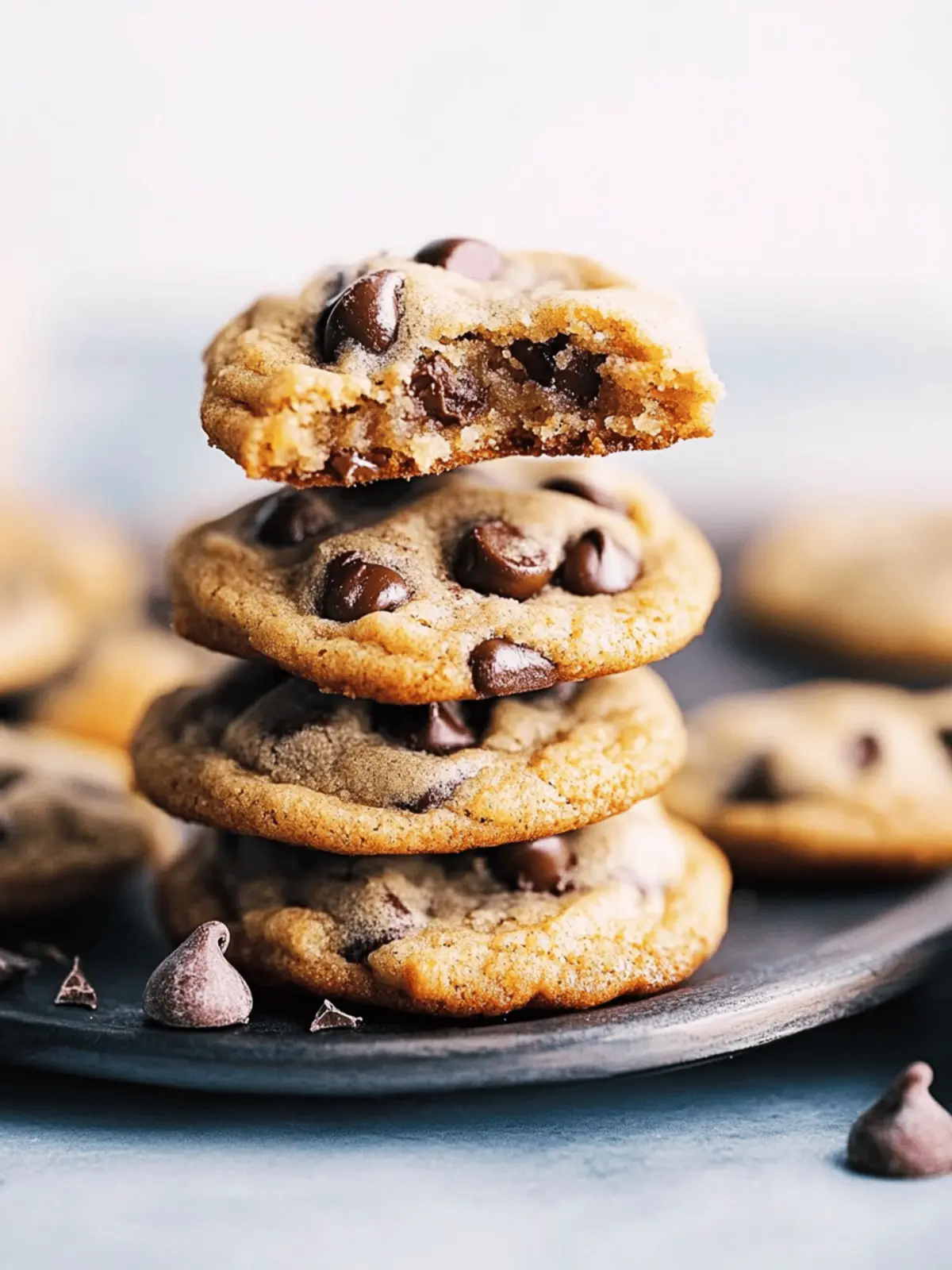 Chocolate Chip Pudding Cookies