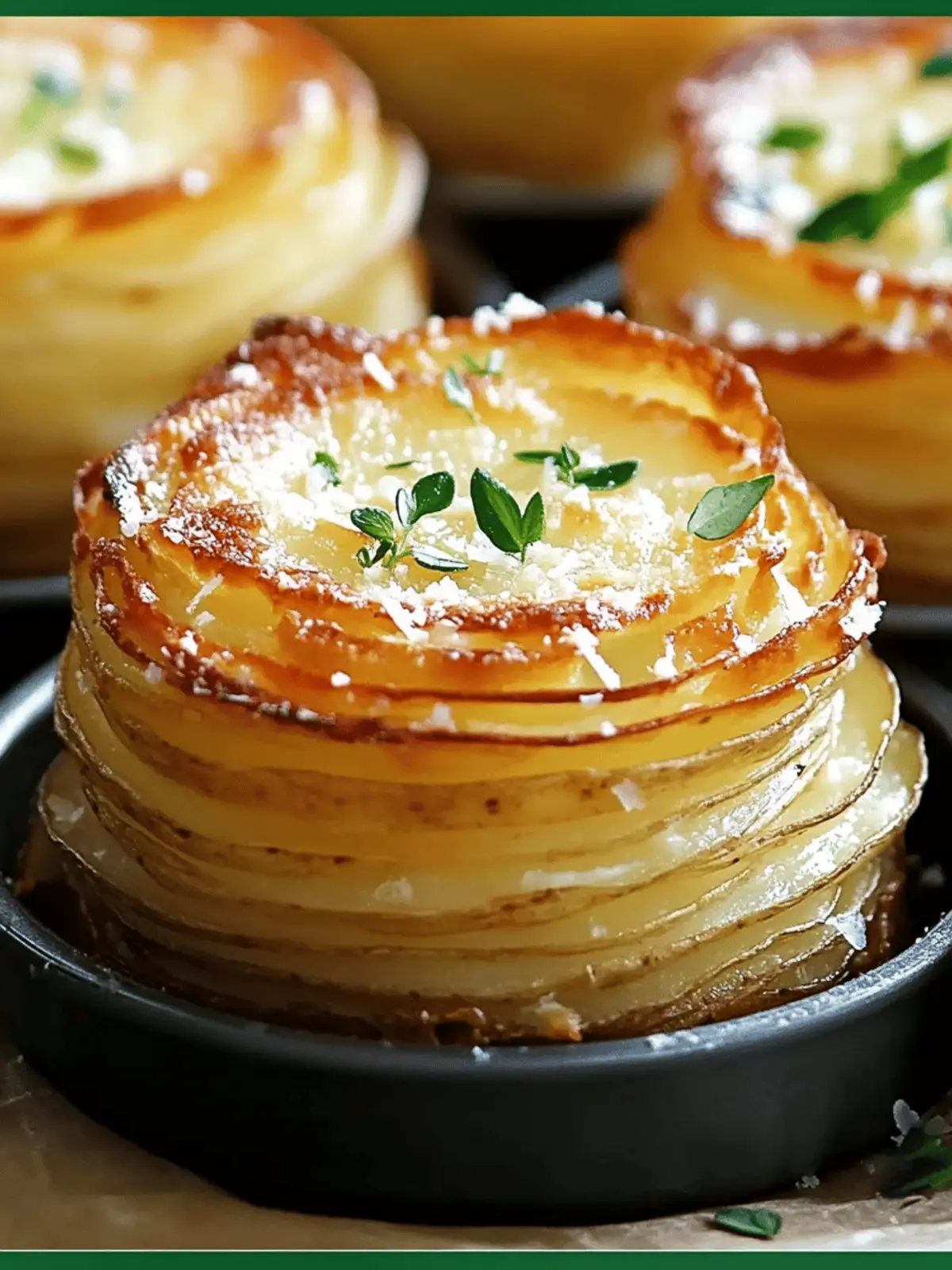 Parmesan Potato Stacks