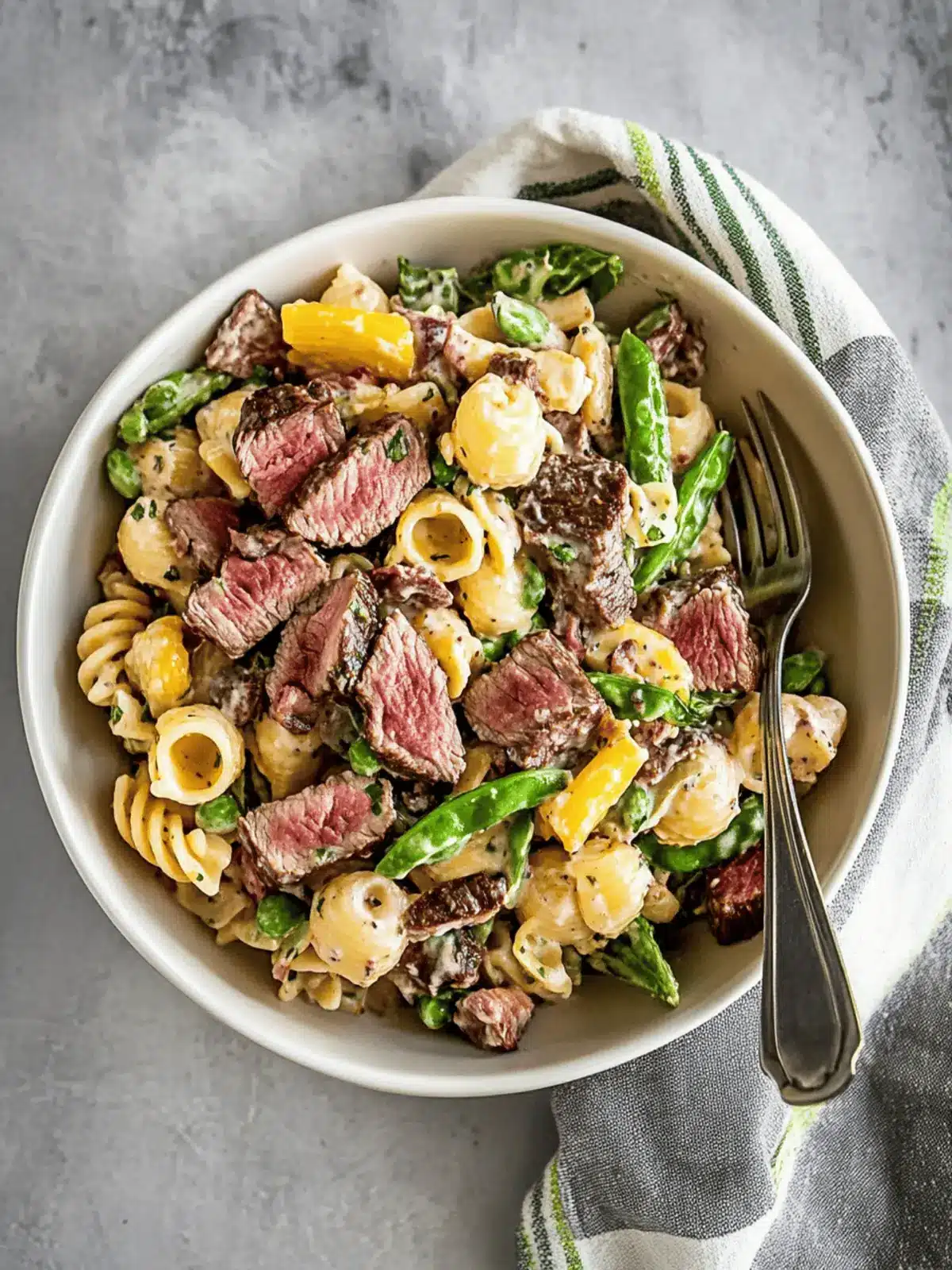 Steak Pasta Salad