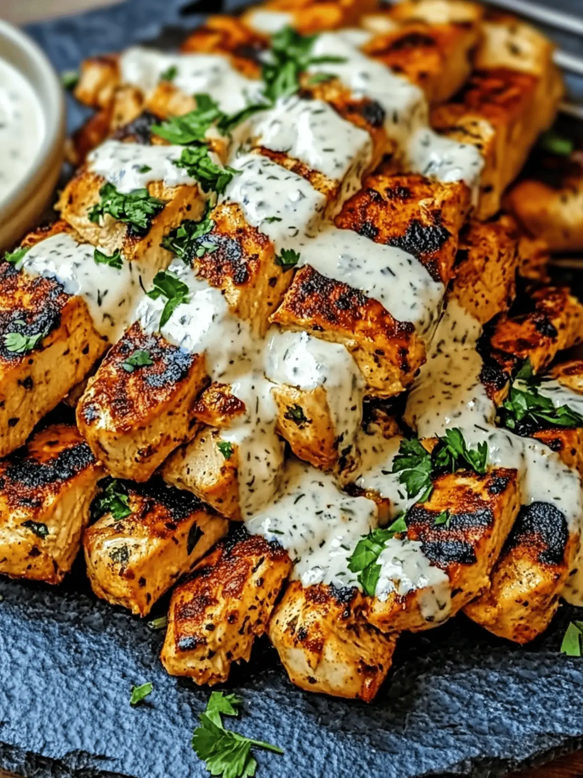 Chicken Shawarma with Garlic Sauce