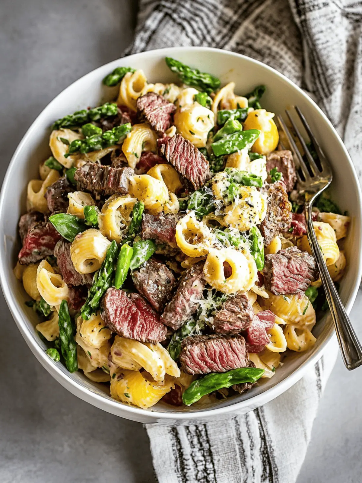 Steak Pasta Salad