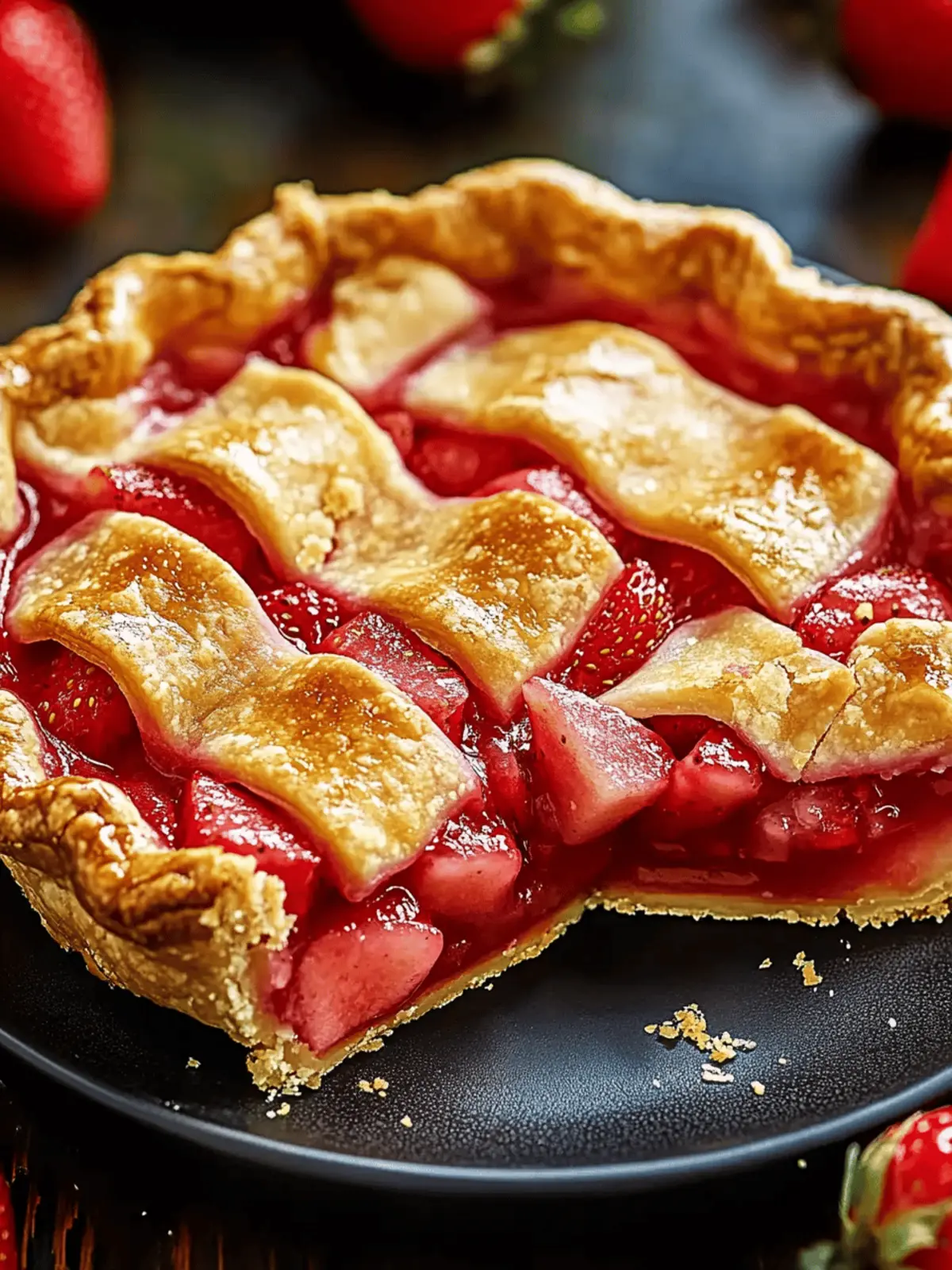 Strawberry Rhubarb Pie