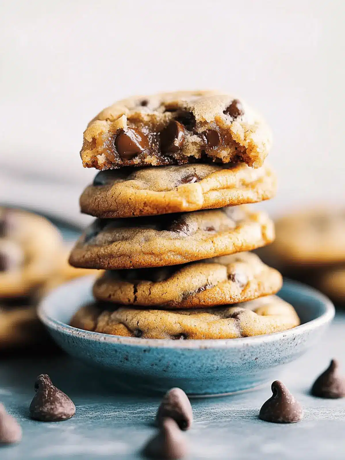 Chocolate Chip Pudding Cookies