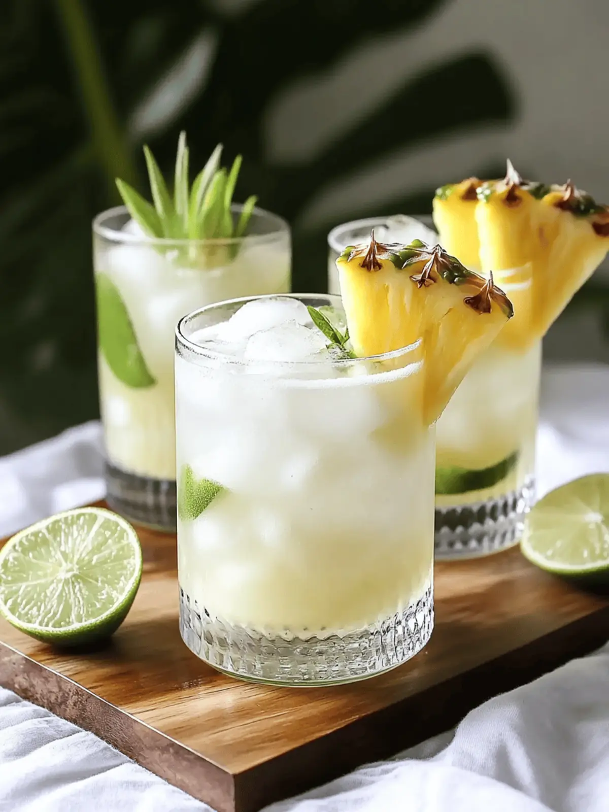 Pineapple Coconut Mojito