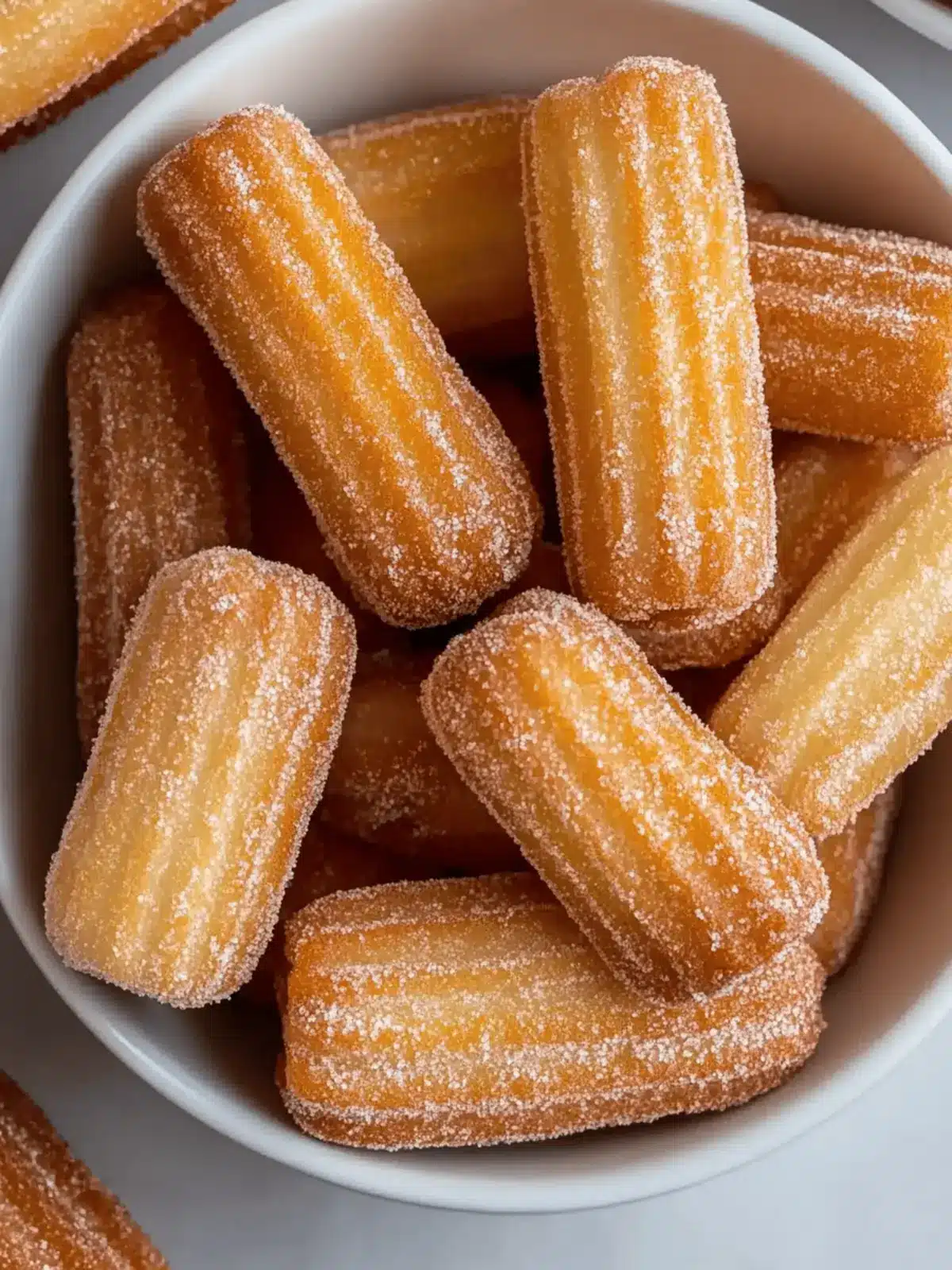 Irresistible Baked Churro Bites - Quick and Guilt-Free Treat