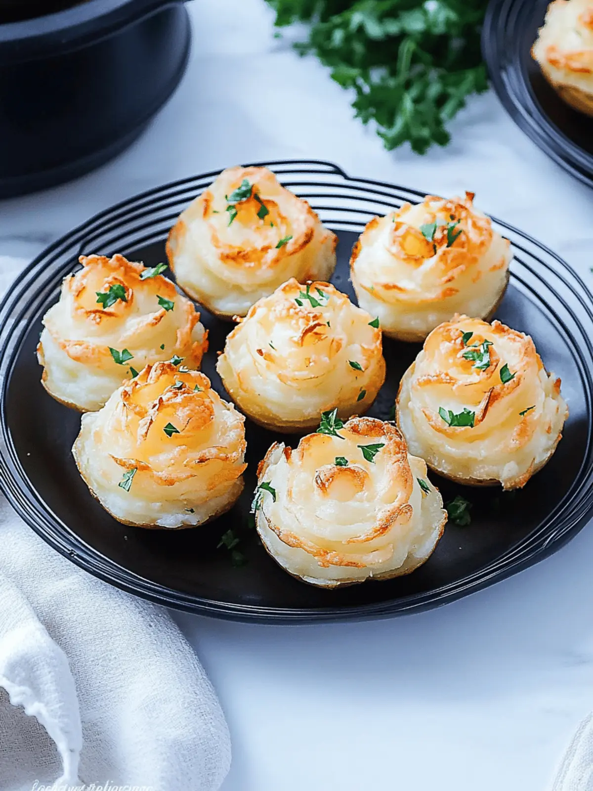 Duchess Potatoes: Creamy Swirls for Unforgettable Meals