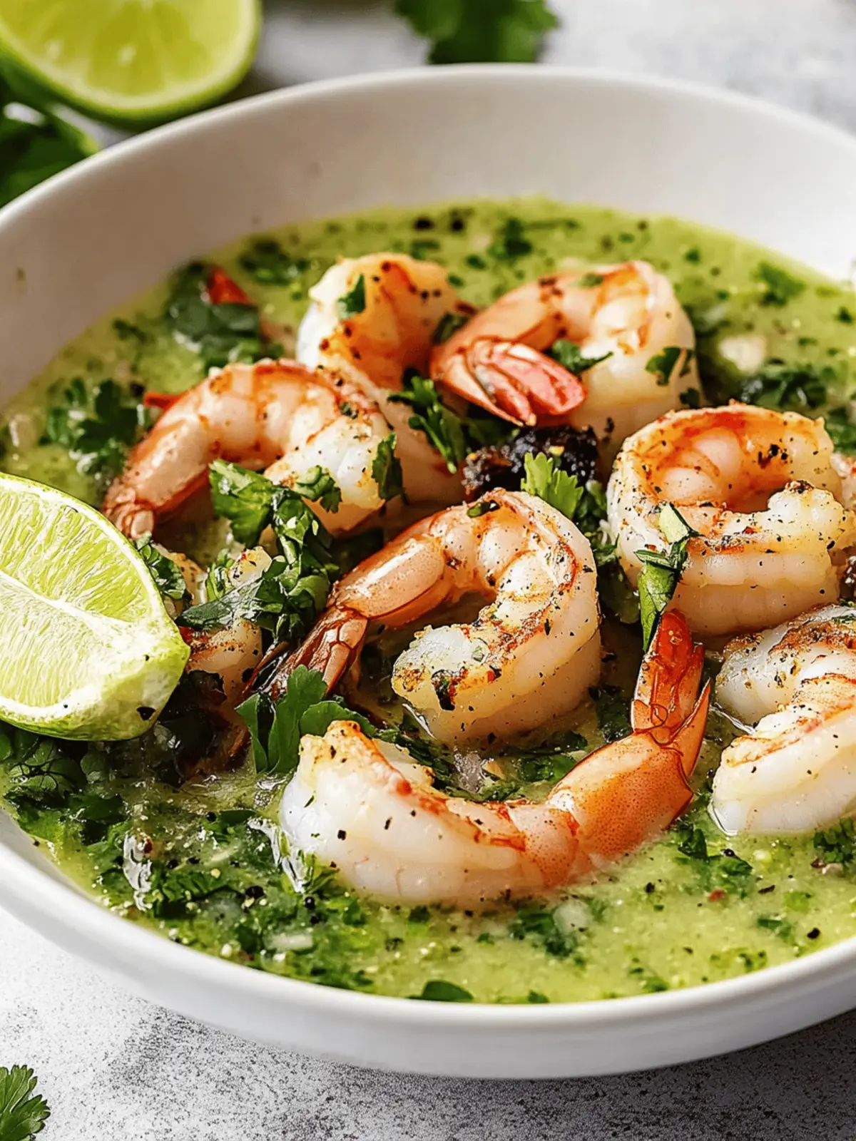 Shrimps in Culichi Salsa