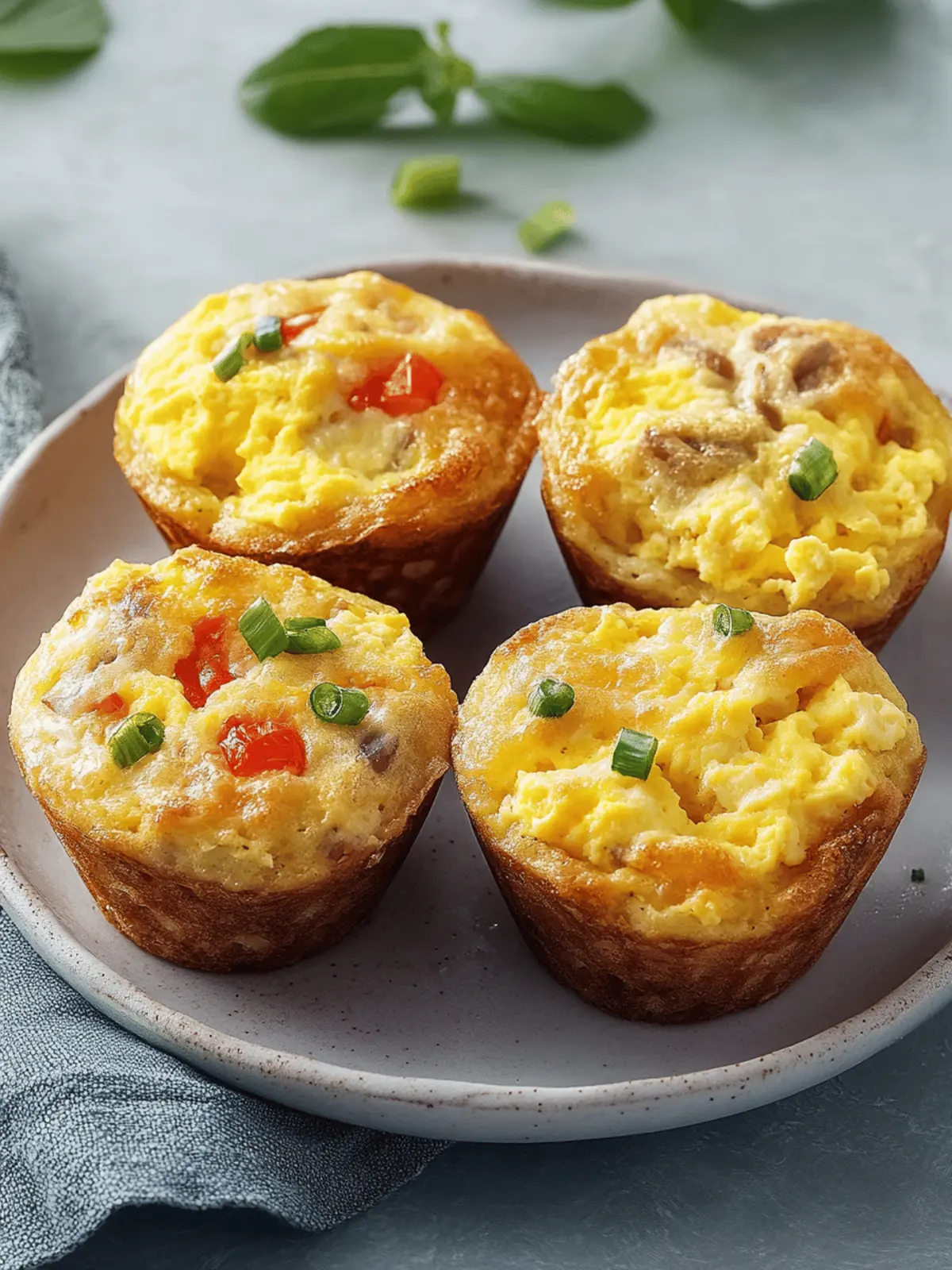 Savory Scrambled Egg Muffins for Easy Meal Prep Delight